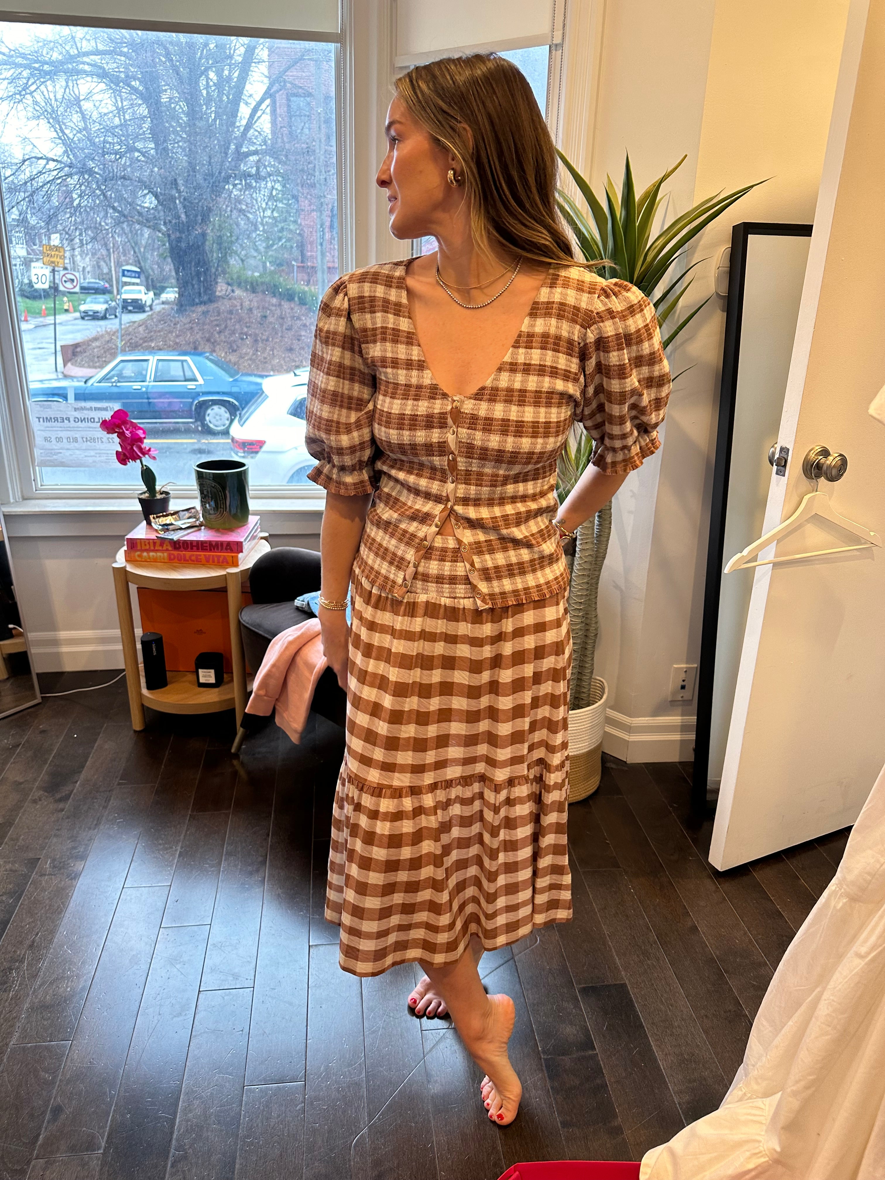 NATION LTD : Gingham Set