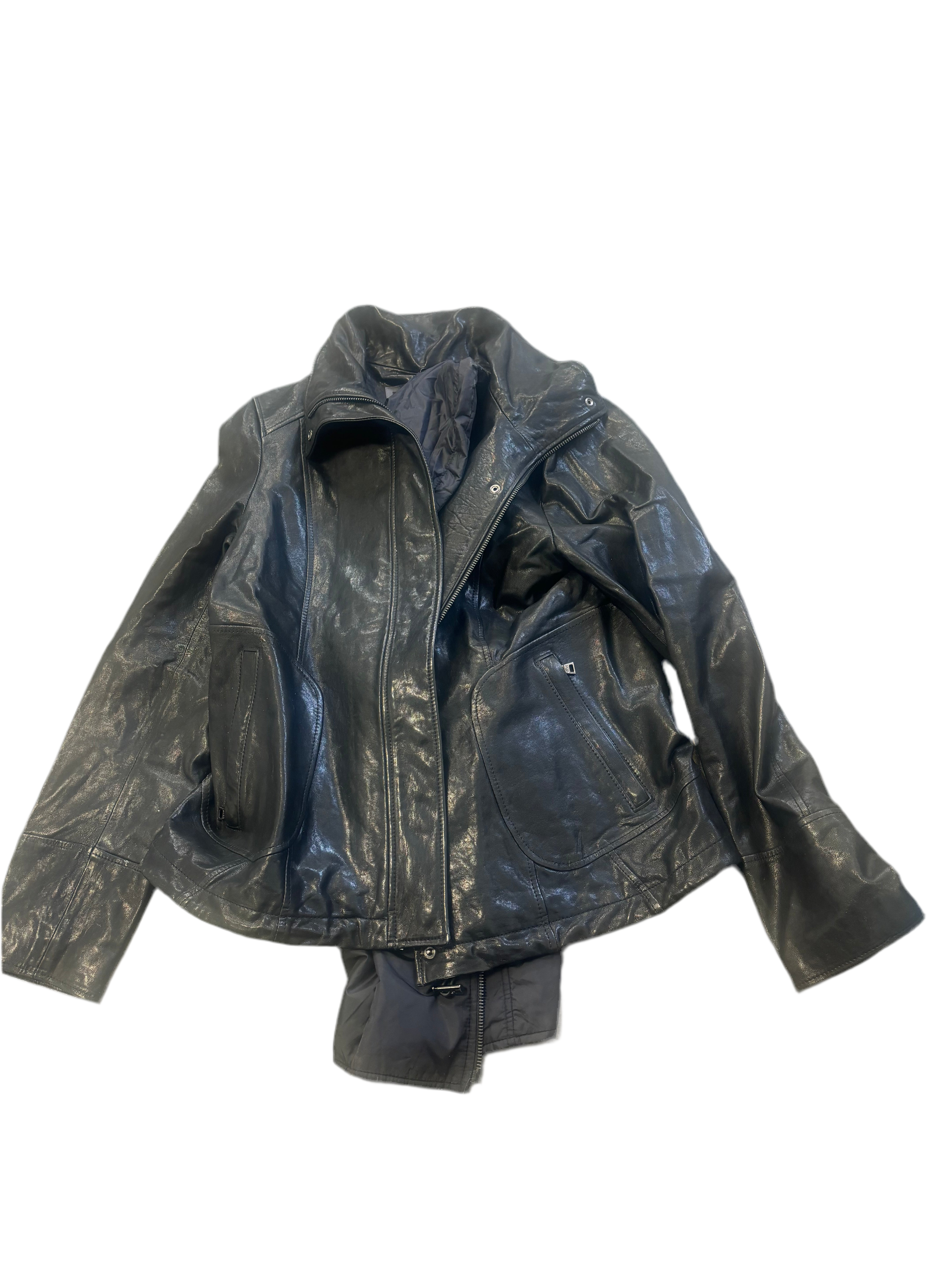ANDREW MARC leather jacket