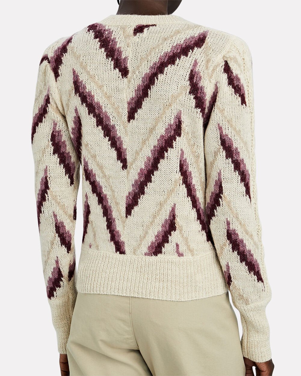 Isabel Marant Patterned Knit Sweater