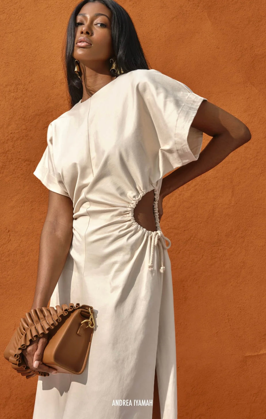 ANDREA IYAMAH - PETA DRESS