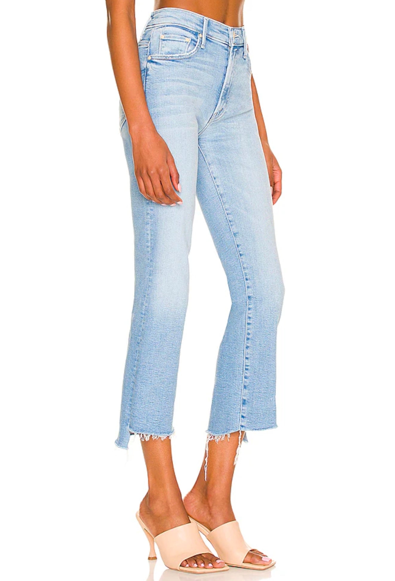 MOTHER - The Insider Crop Step Fray in Limited Edition