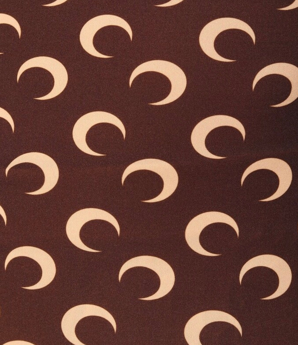 MARINE SERRE
Printed jersey top