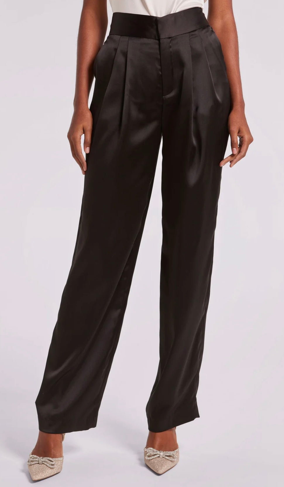 Generation Love - Madison Satin Blazer and Keotin Satin Pants SET