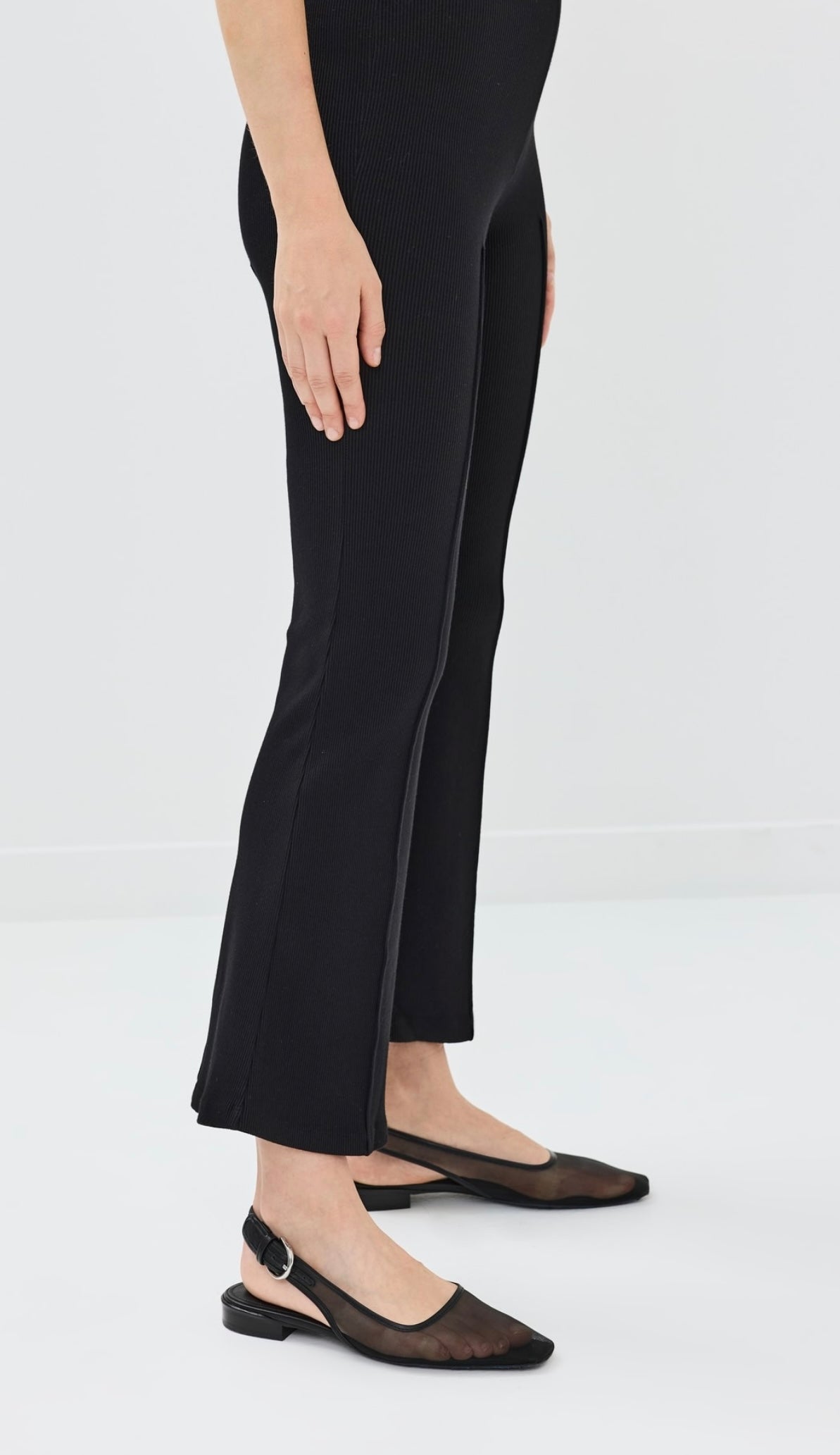 DONNI.
The Rib Kick Flare Pants