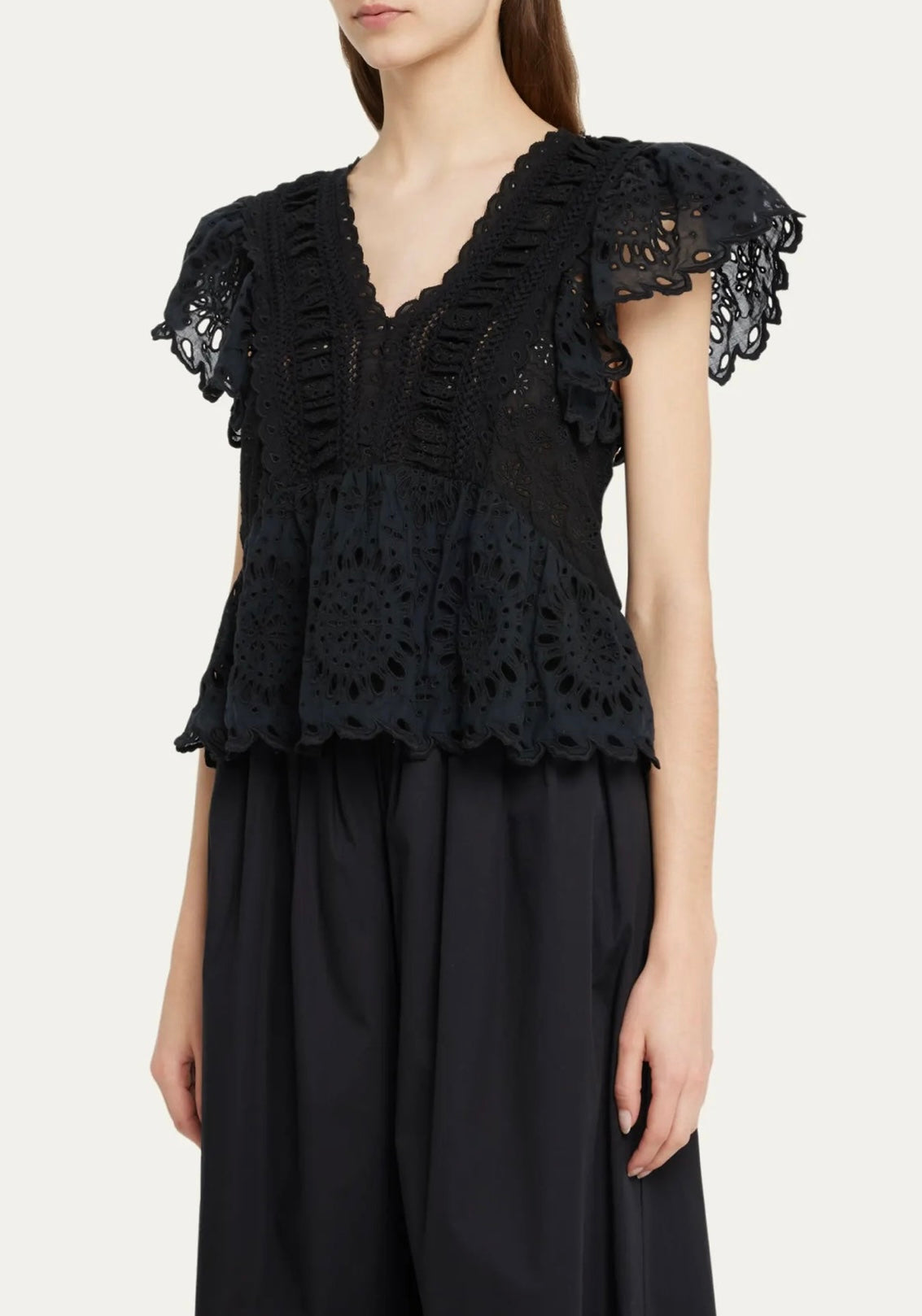 Sea New York
Addie Eyelet Top