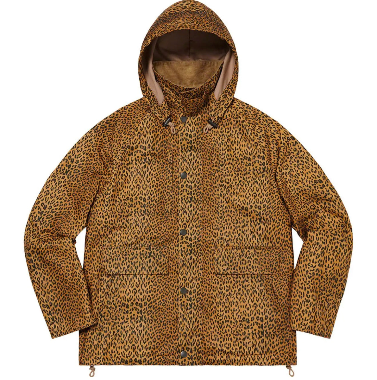 SUPREME X BARBOUR - LIMITED EDITION WAXED ANIMAL PRINT JACKET