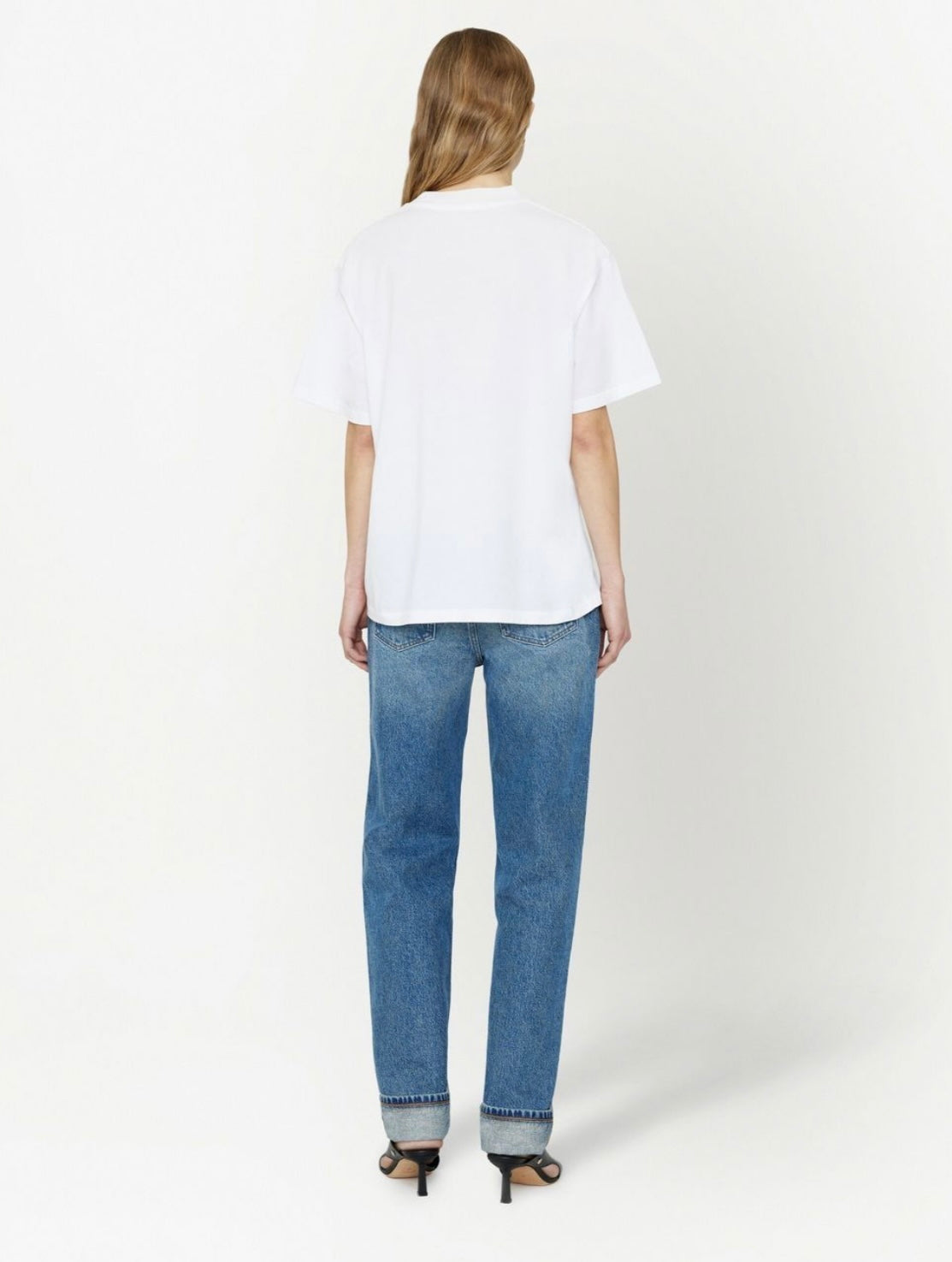 ANINE BING
doodle graphic print T-shirt