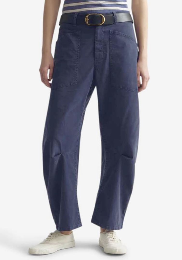 Nili Lotan Navy Shon Pants