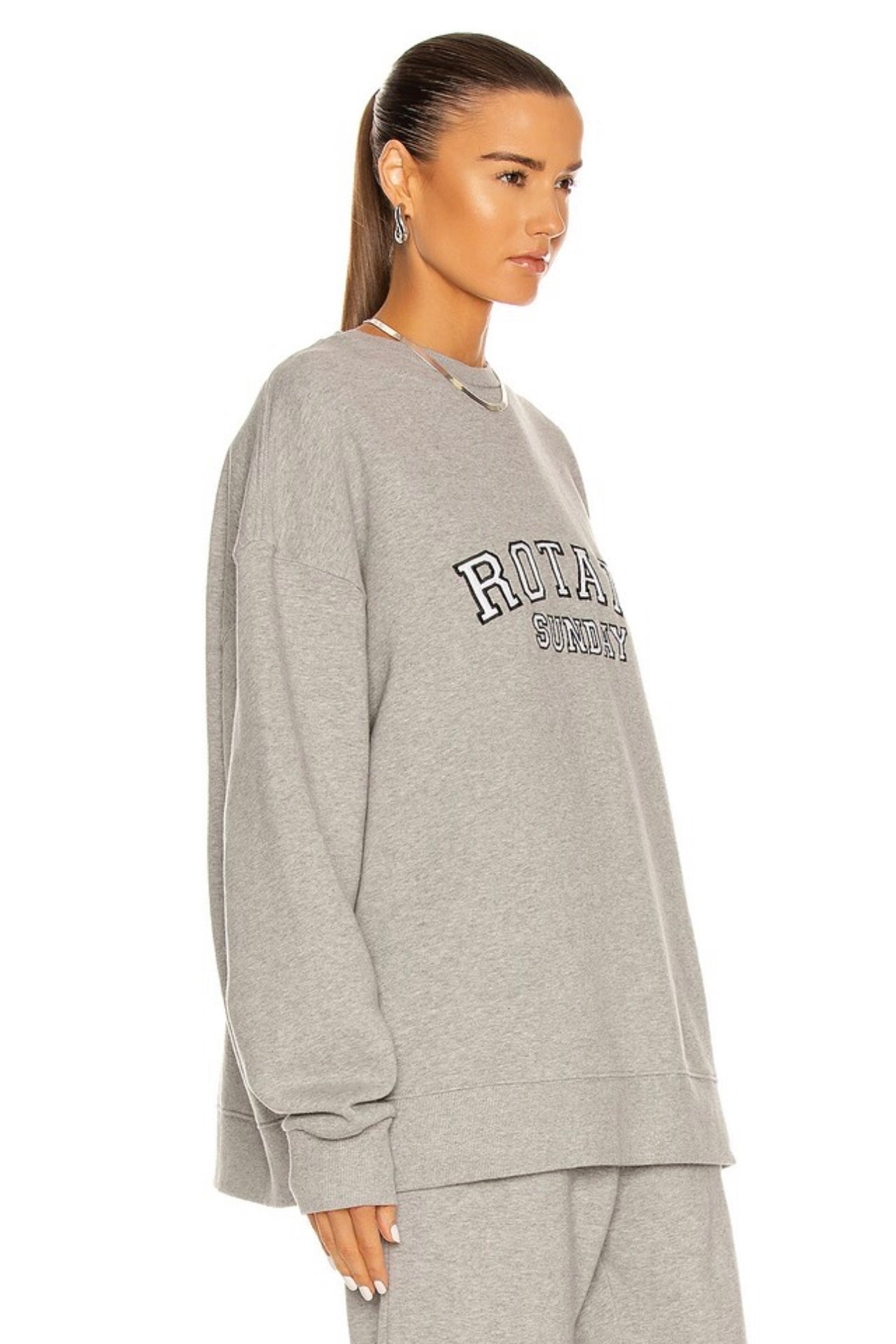 ROTATE BIRGER CHRISTENSEN
Iris Organic Cotton Crewneck sweatshirt and sweatpants (sold as a set)