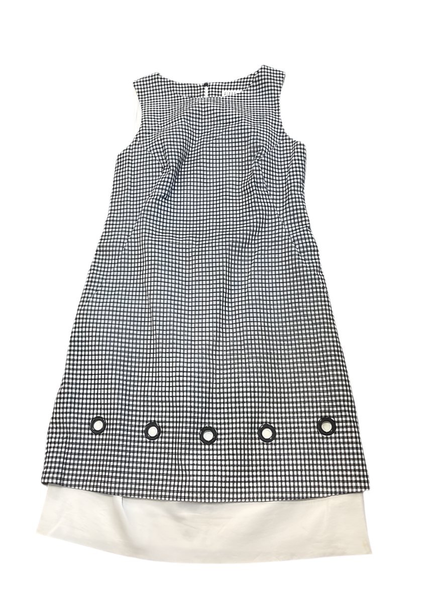 CLAUDIE PIERLOT gingham print midi dress