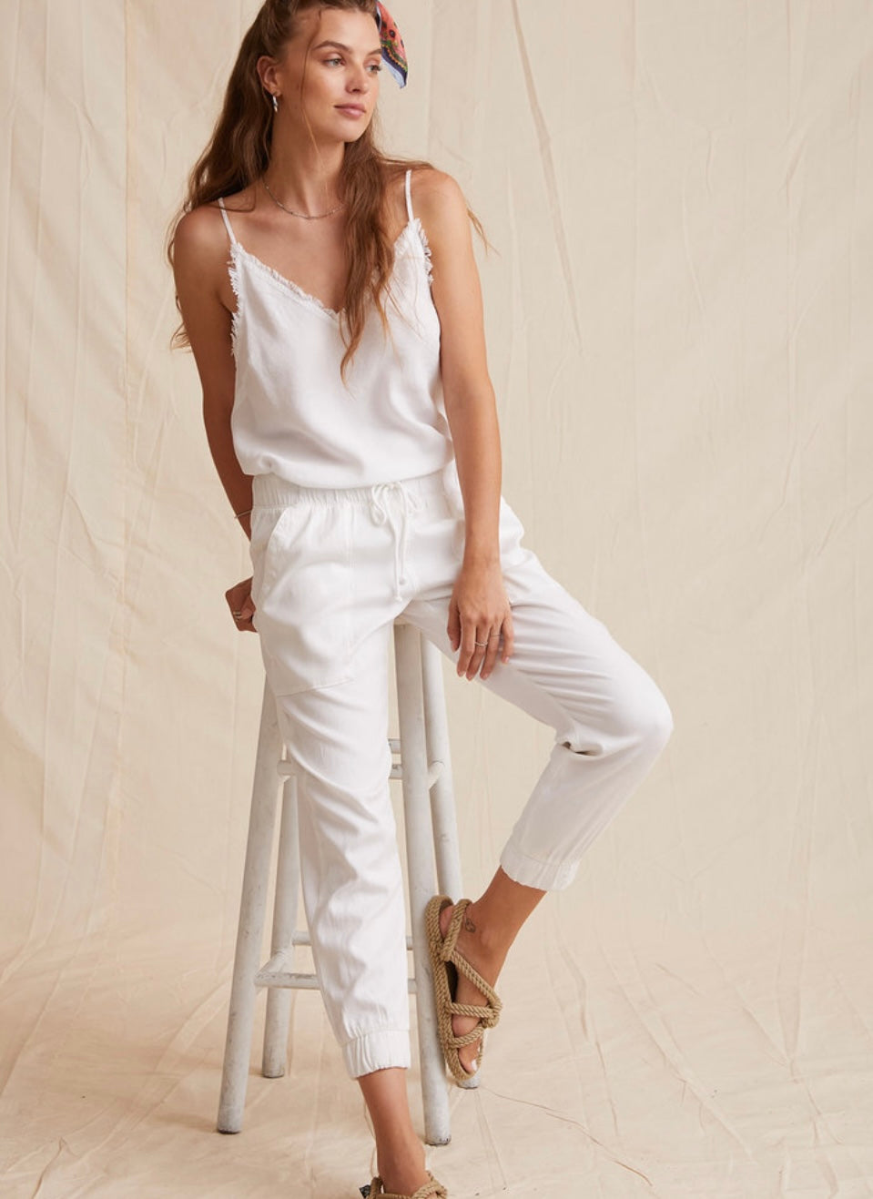 Bella Dahl pocket jogger in white