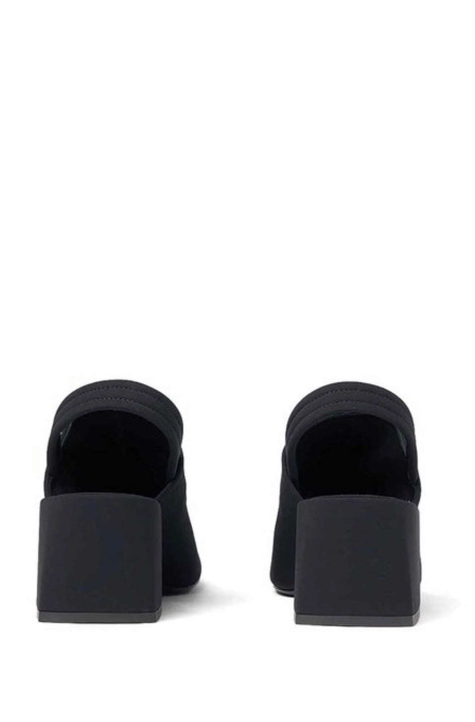 Courreges - SLINGBACK logo mules