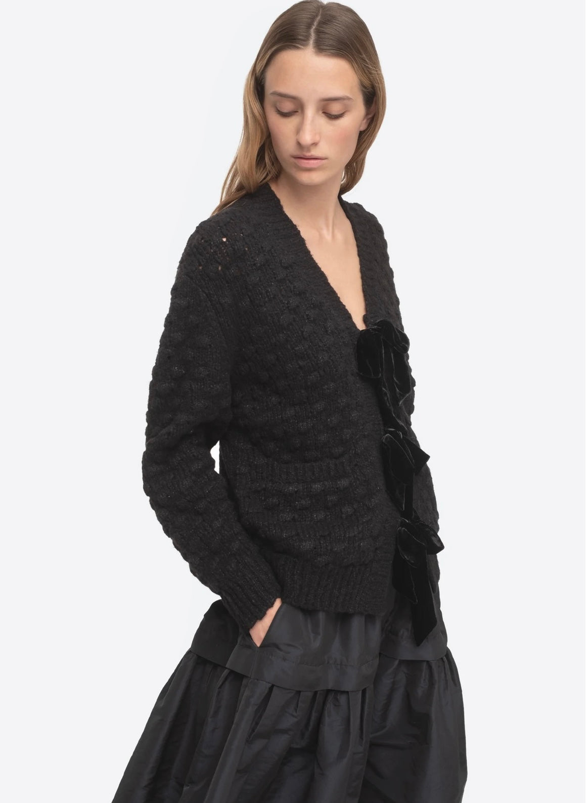Sea New York Carter Crochet Sweater
