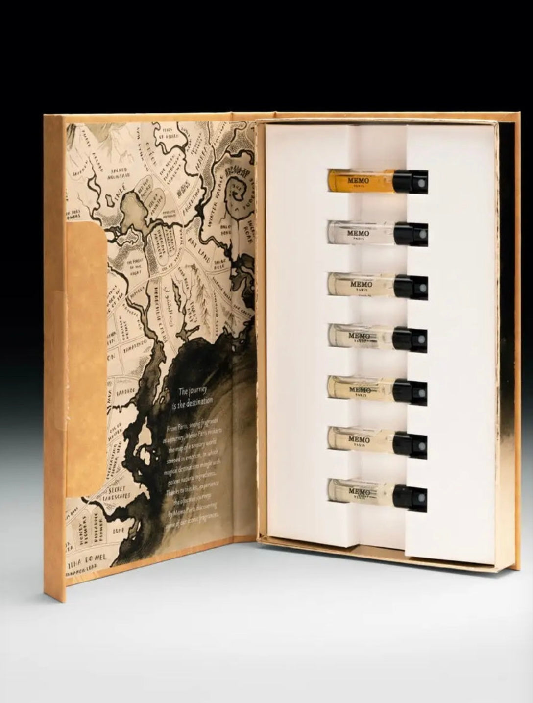 MEMO PARIS Journey book with 7 samples