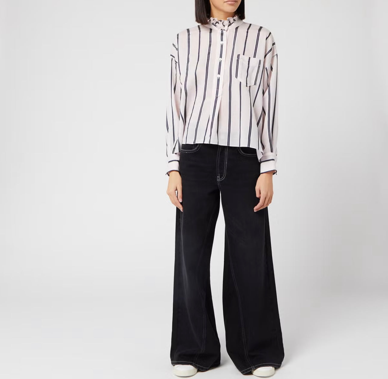 Marant Etoile Women's Olena Shirt - Light Pink