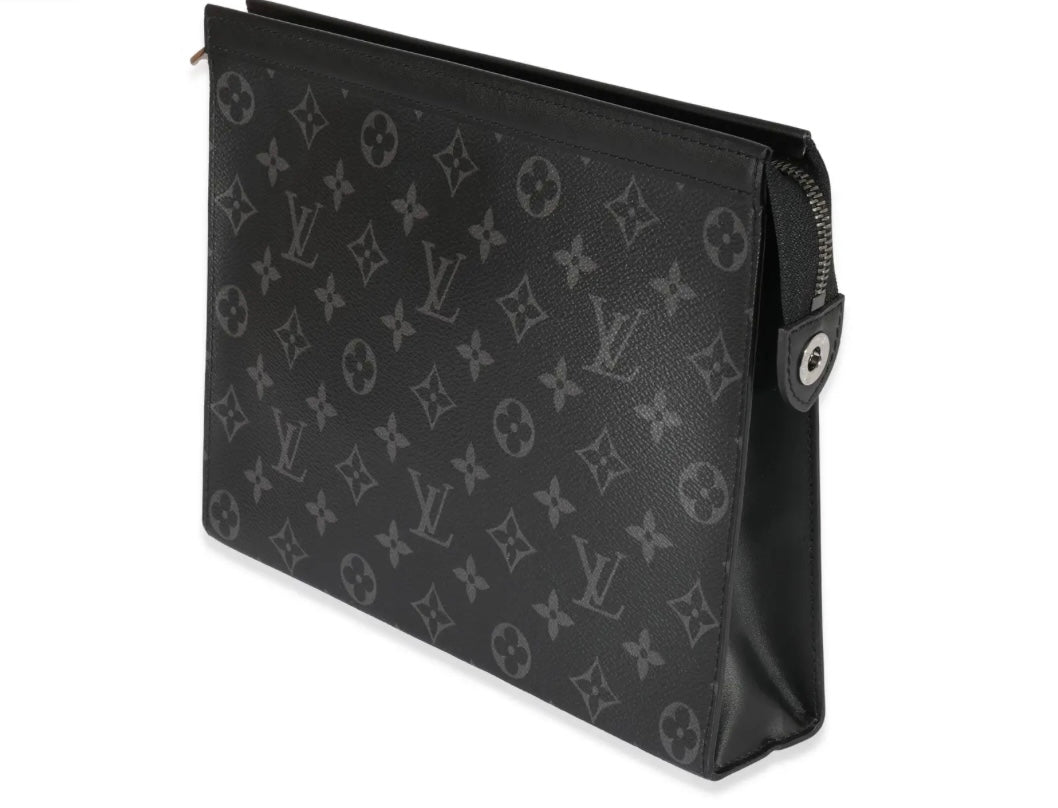 Preloved Louis Vuitton -
Louis Vuitton Monogram Eclipse Pochette Voyage MM