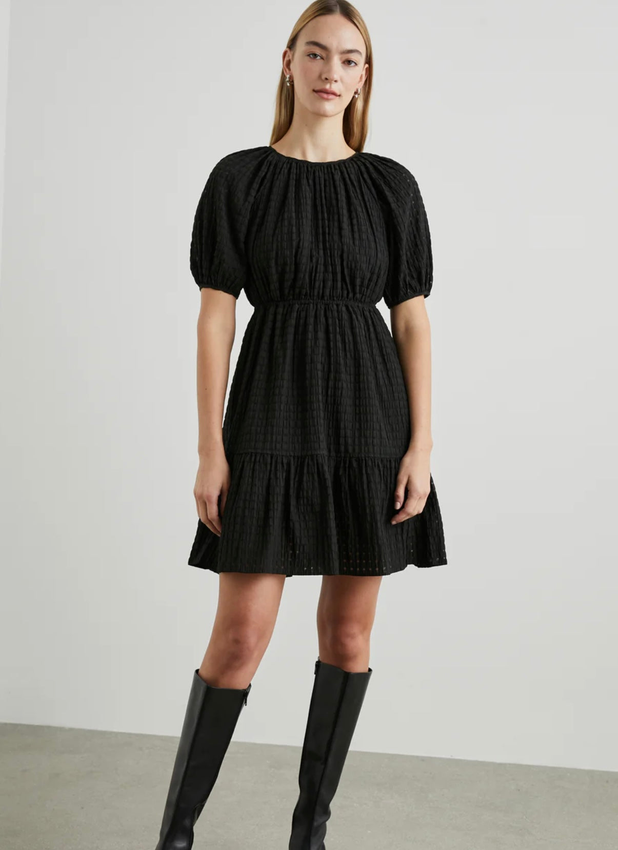 RAILS - Khloe Dress
Black Seersucker