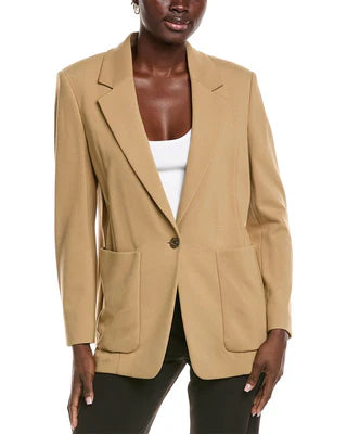 Ba&sh Tan Camel Blazer Jacket