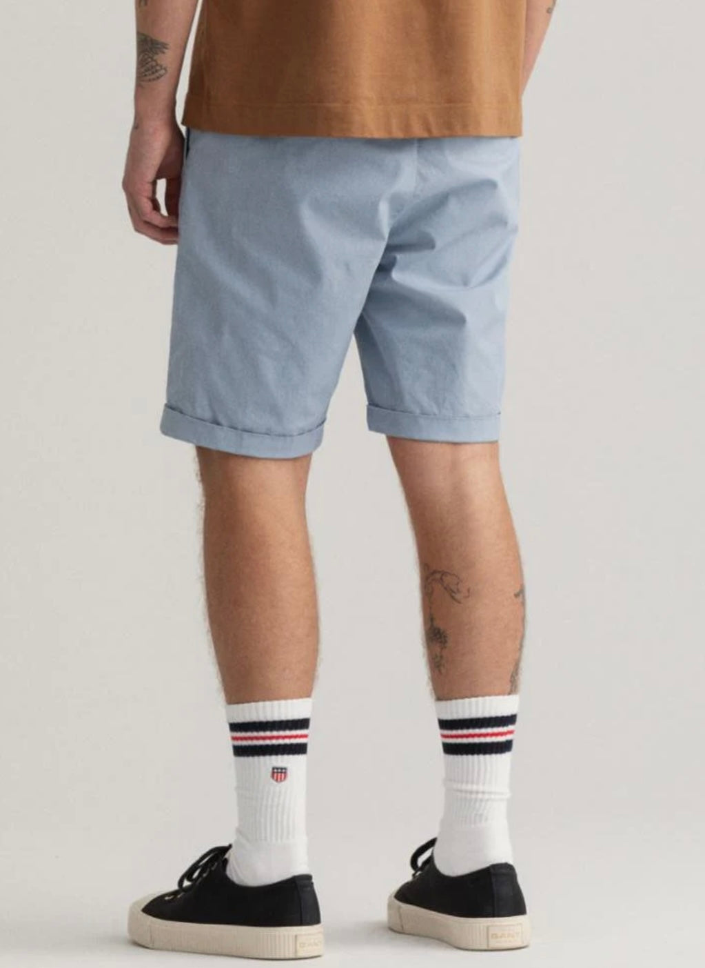 MEN’S GANT - BLUE KHAKI SHORTS