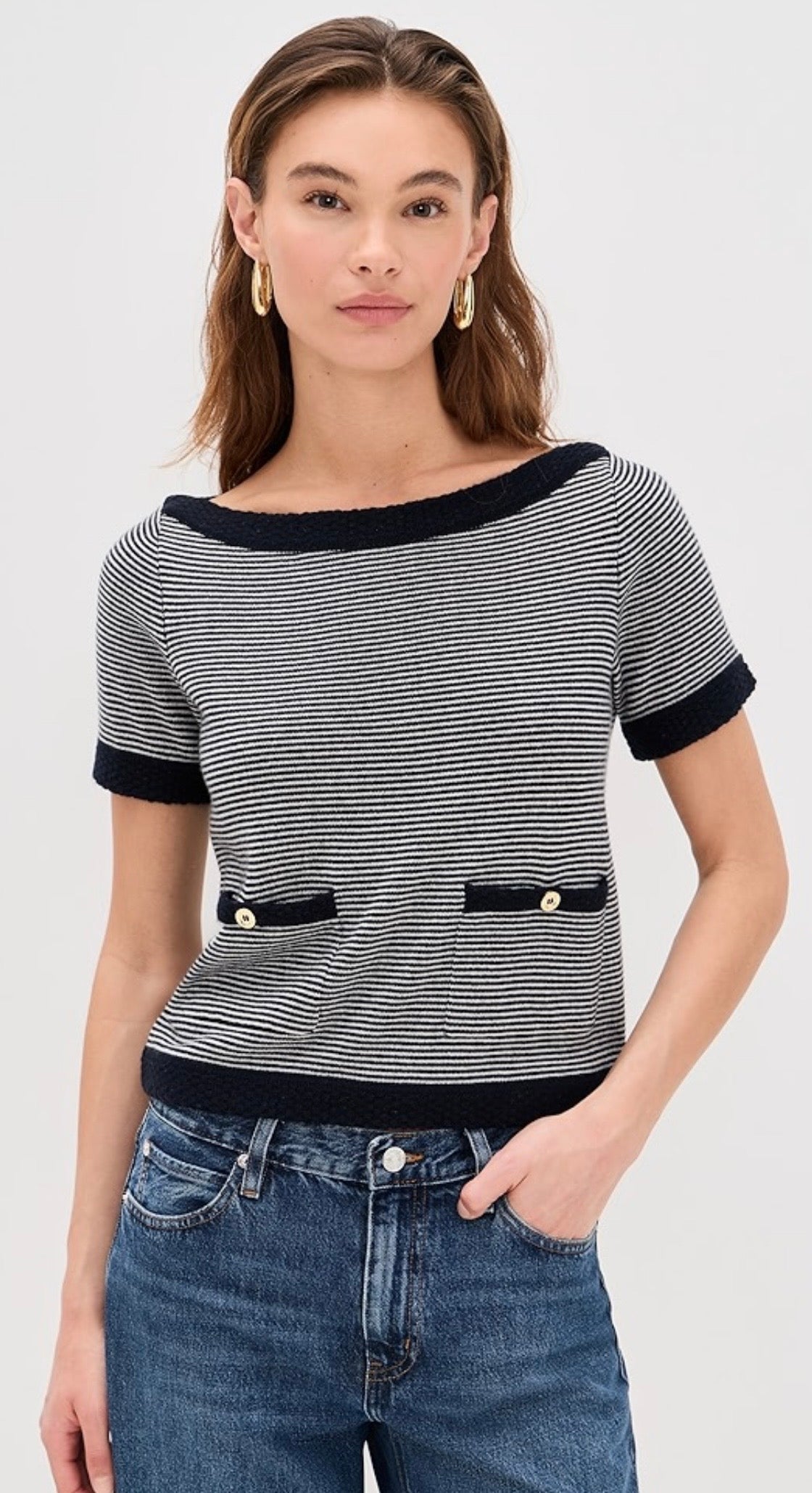FRAME - The Cashmere Boat Neck Top