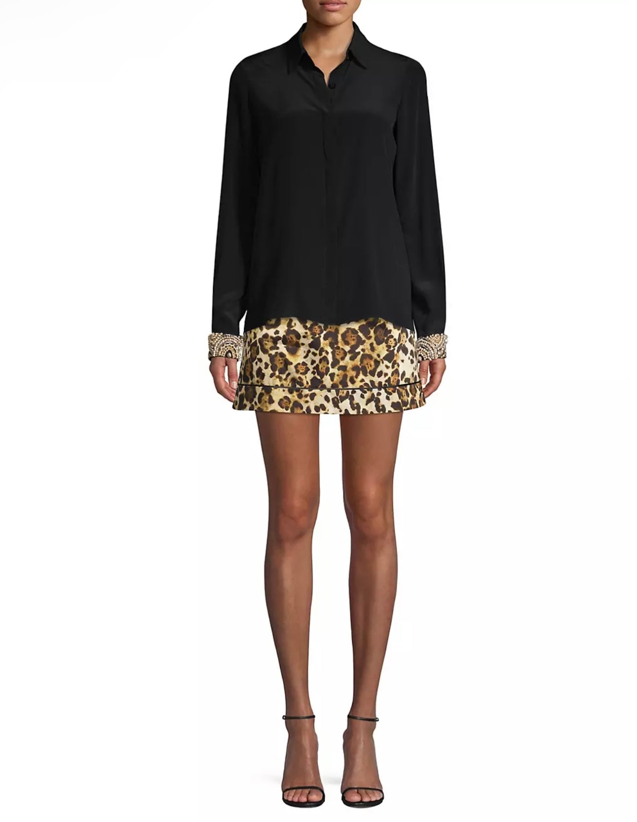 Alexis
Rami Animal-Print Mini Skirt