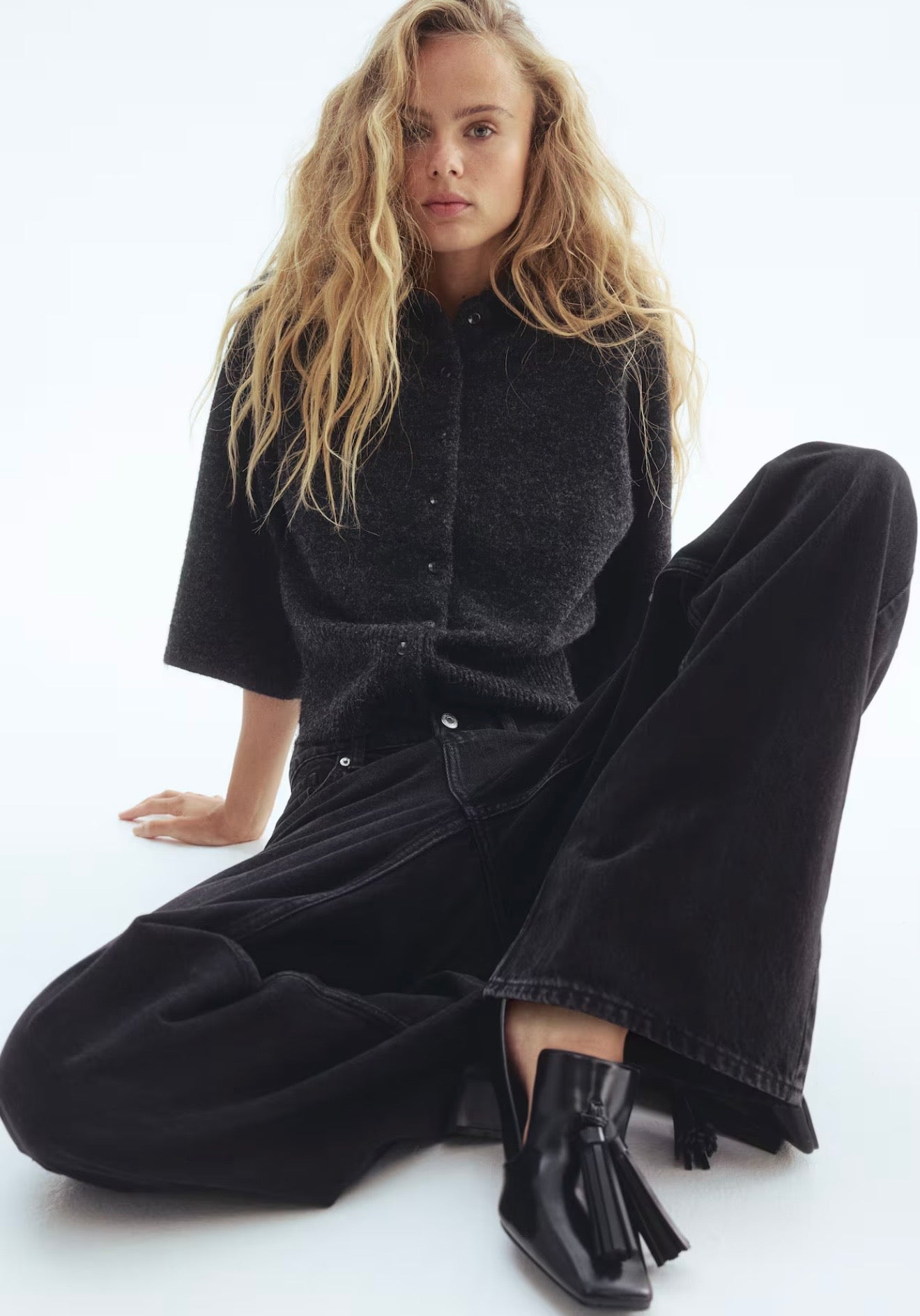 H&M - Cardigan with collar