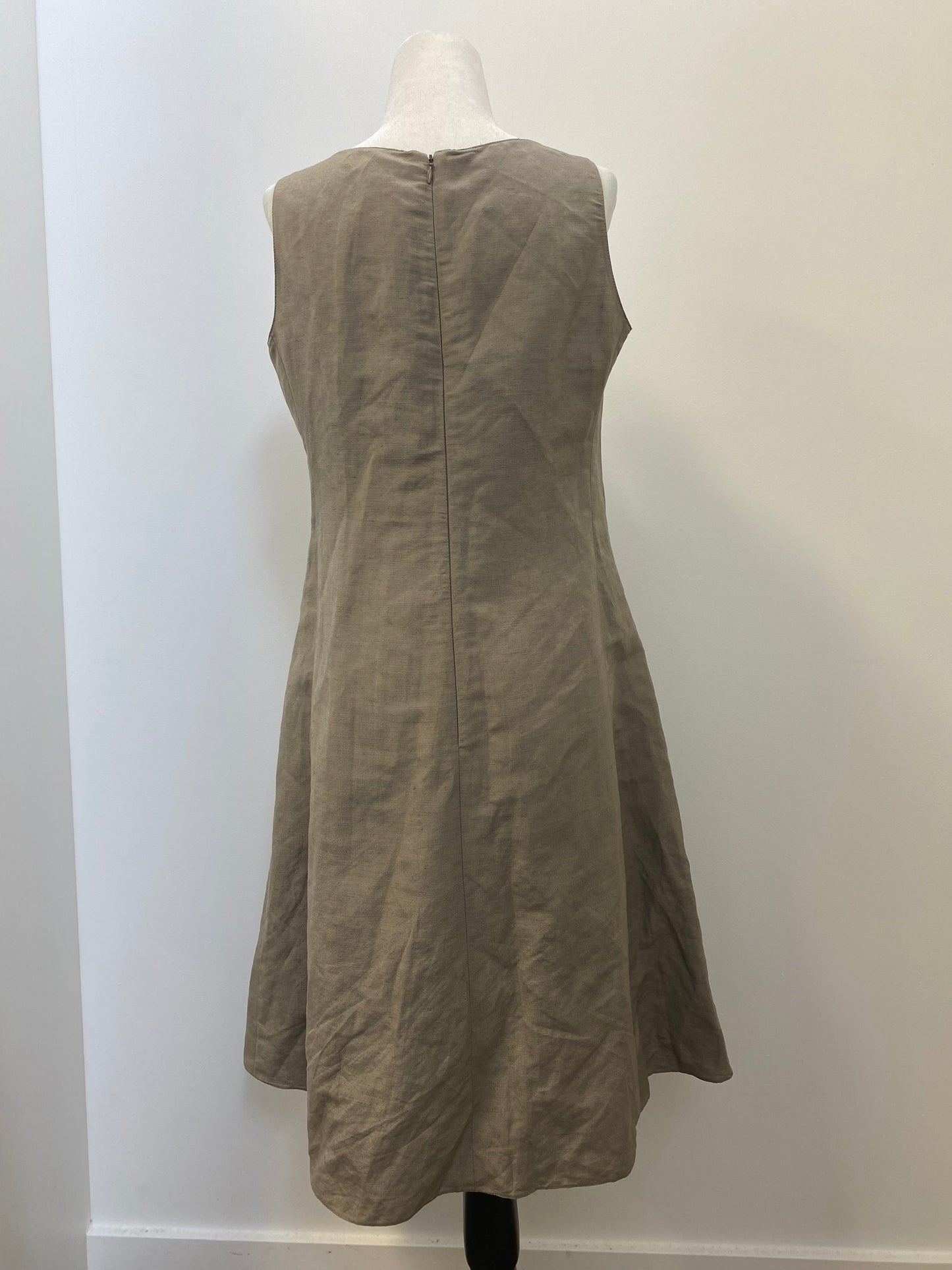 Giorgio Armani Ruffle Neck Dress