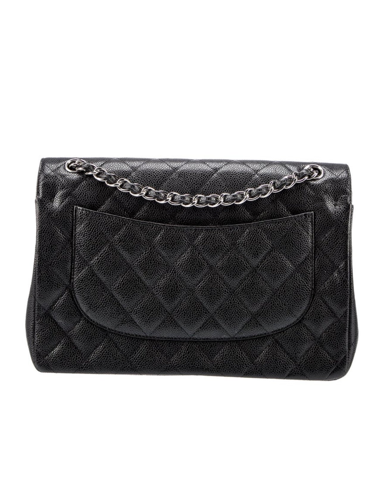 Pre-Loved Chanel™ - Jumbo classic single - flap bag