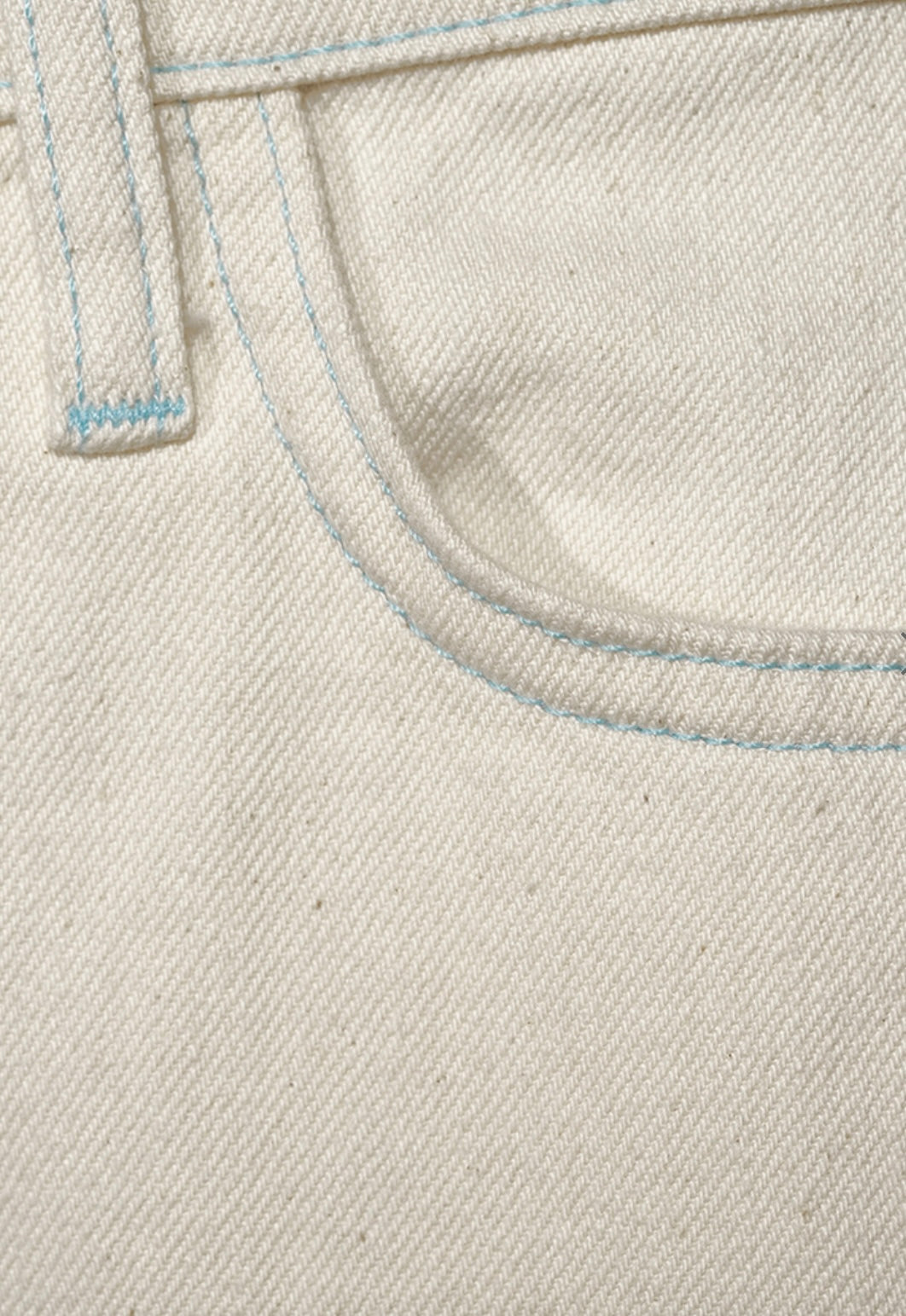 TRIARCHY
Ms. Hart Petal-Hem Straight Jeans