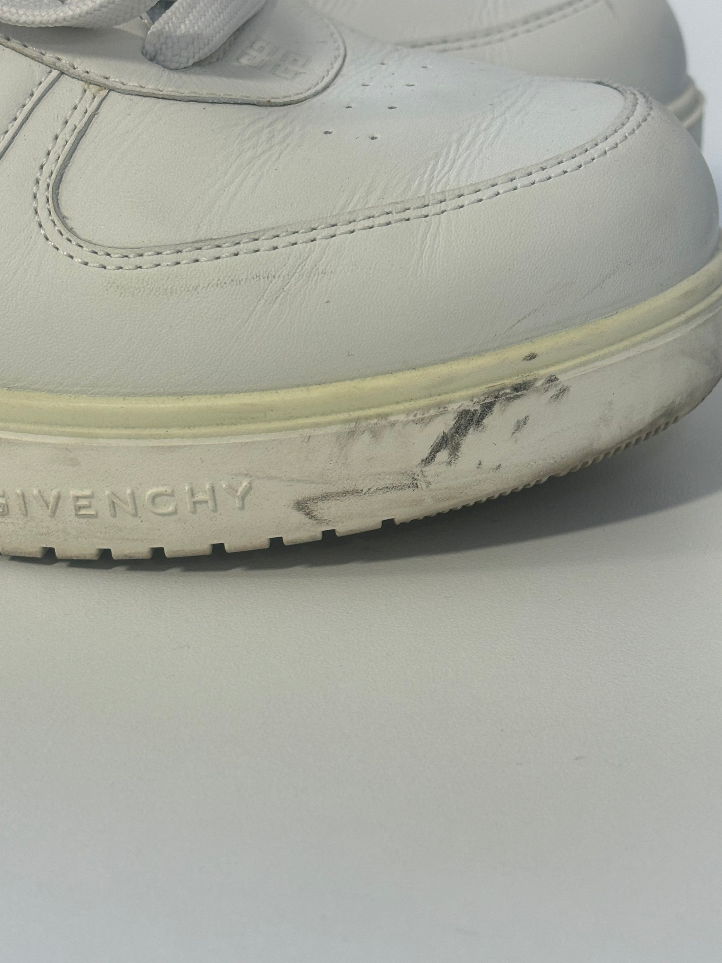 GIVENCHY white logo sneakers