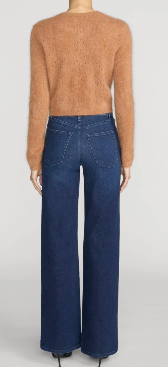Frame Le Slim Palazzo Crop Jeans
