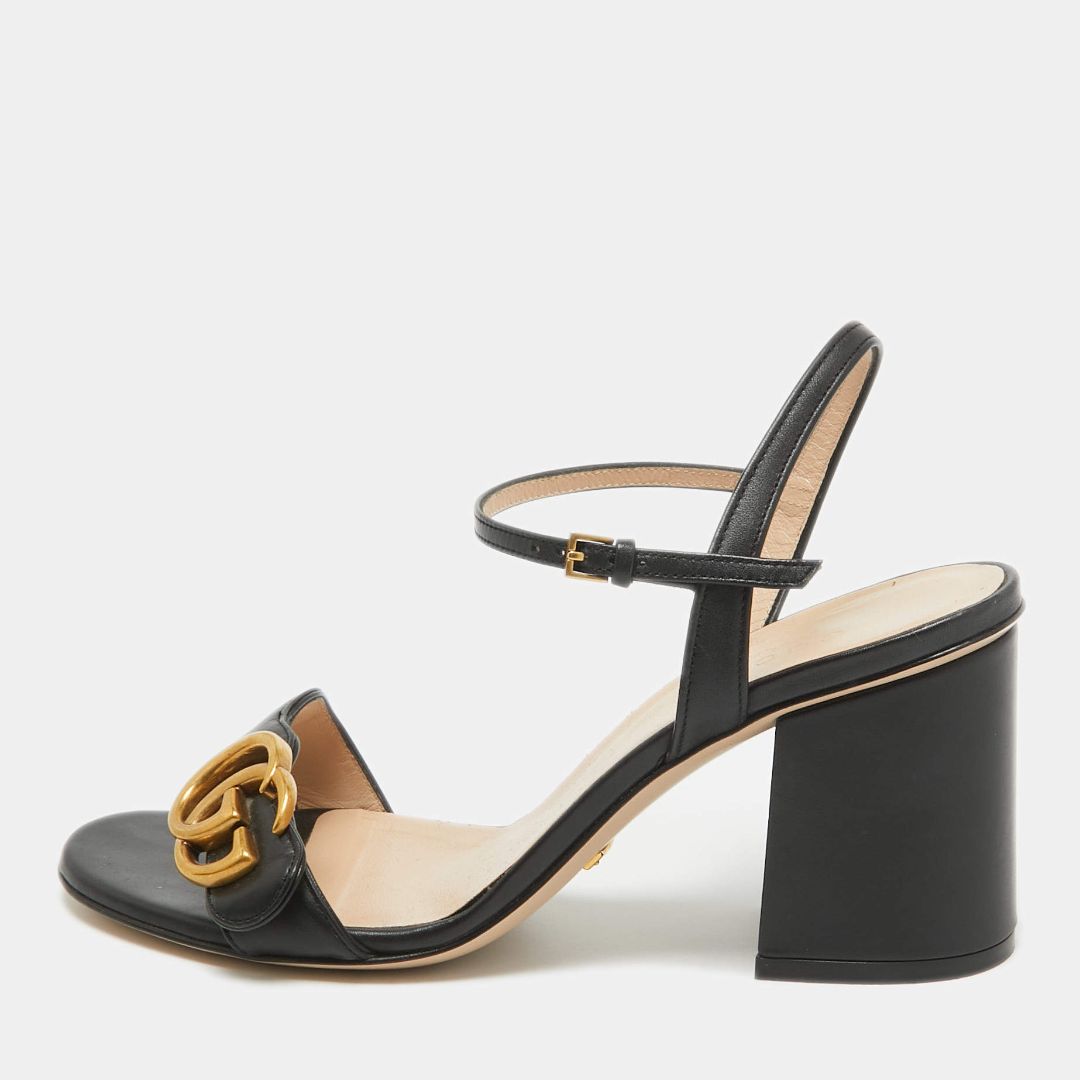 GUCCI GG Marmont Block Heel