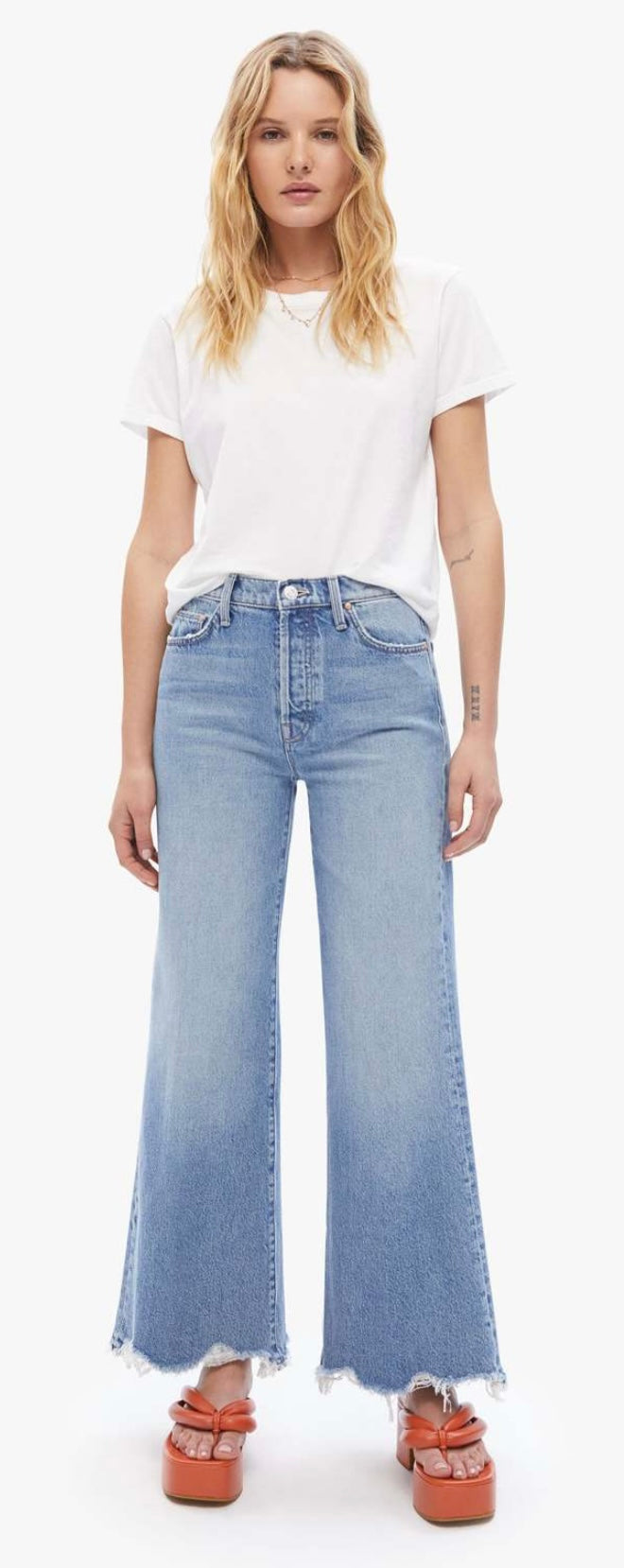 MOTHER THE TOMCAT ROLLER CHEW JEANS