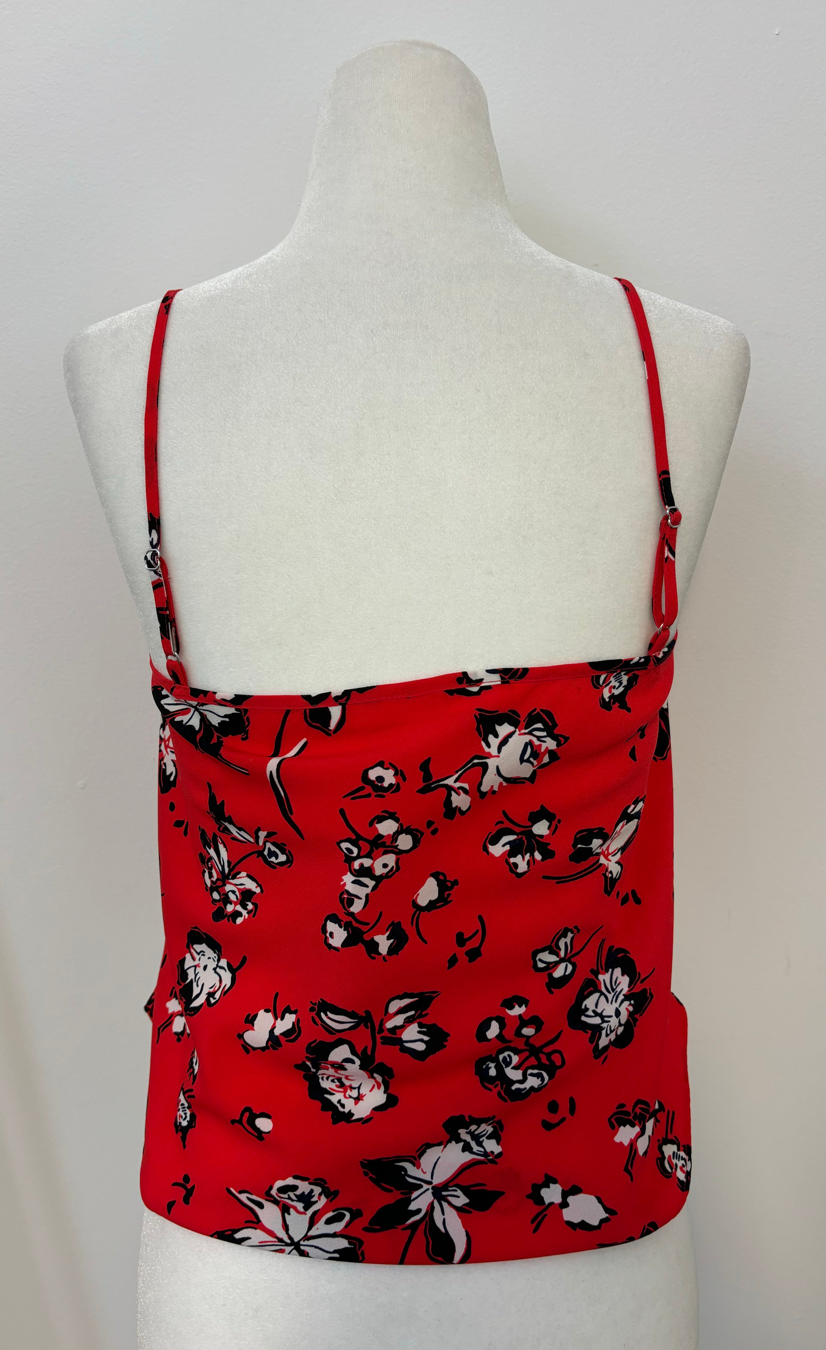 Veronica Beard Silk Floral Tank Top
