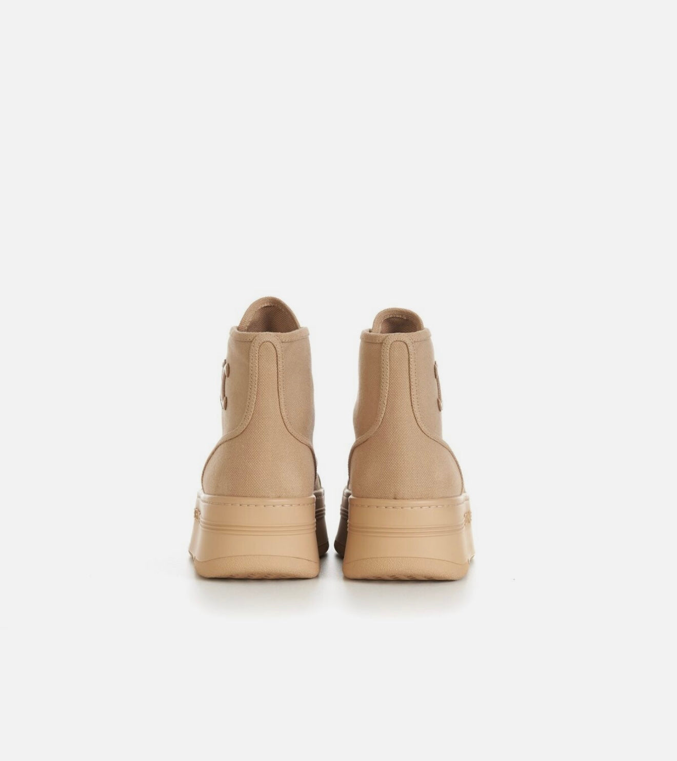 Celine - Block Ankle Boot - Triomphe Patch, Canvas