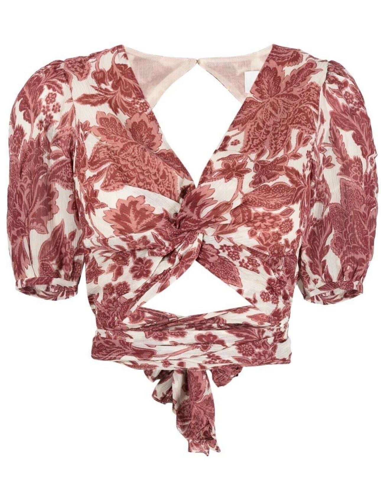 BA&SH 
Wink Floral-Print Blouse - Neutrals