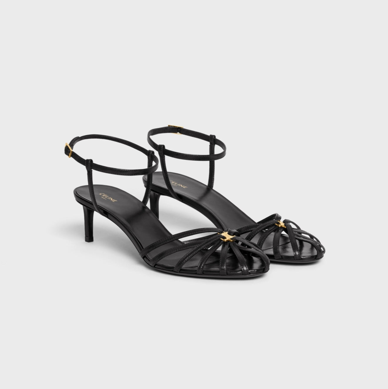 CELINE TRIOMPHE SANDAL IN LAMBSKIN