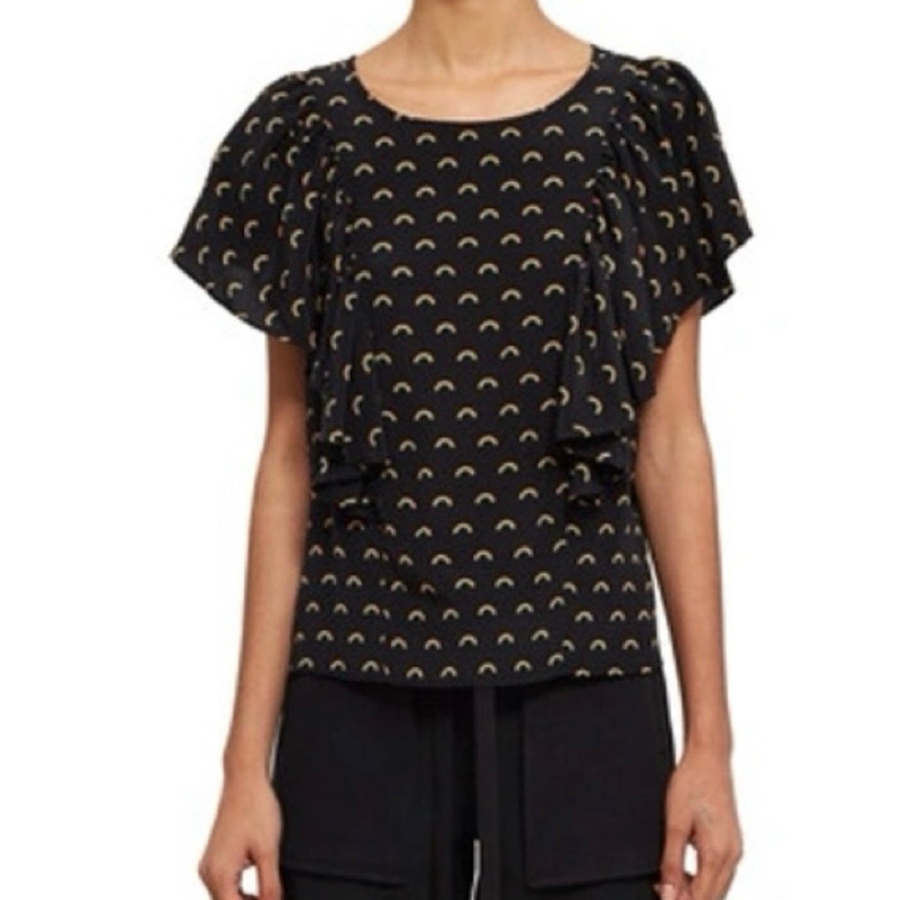 OPENING CEREMONY rainbow blouse