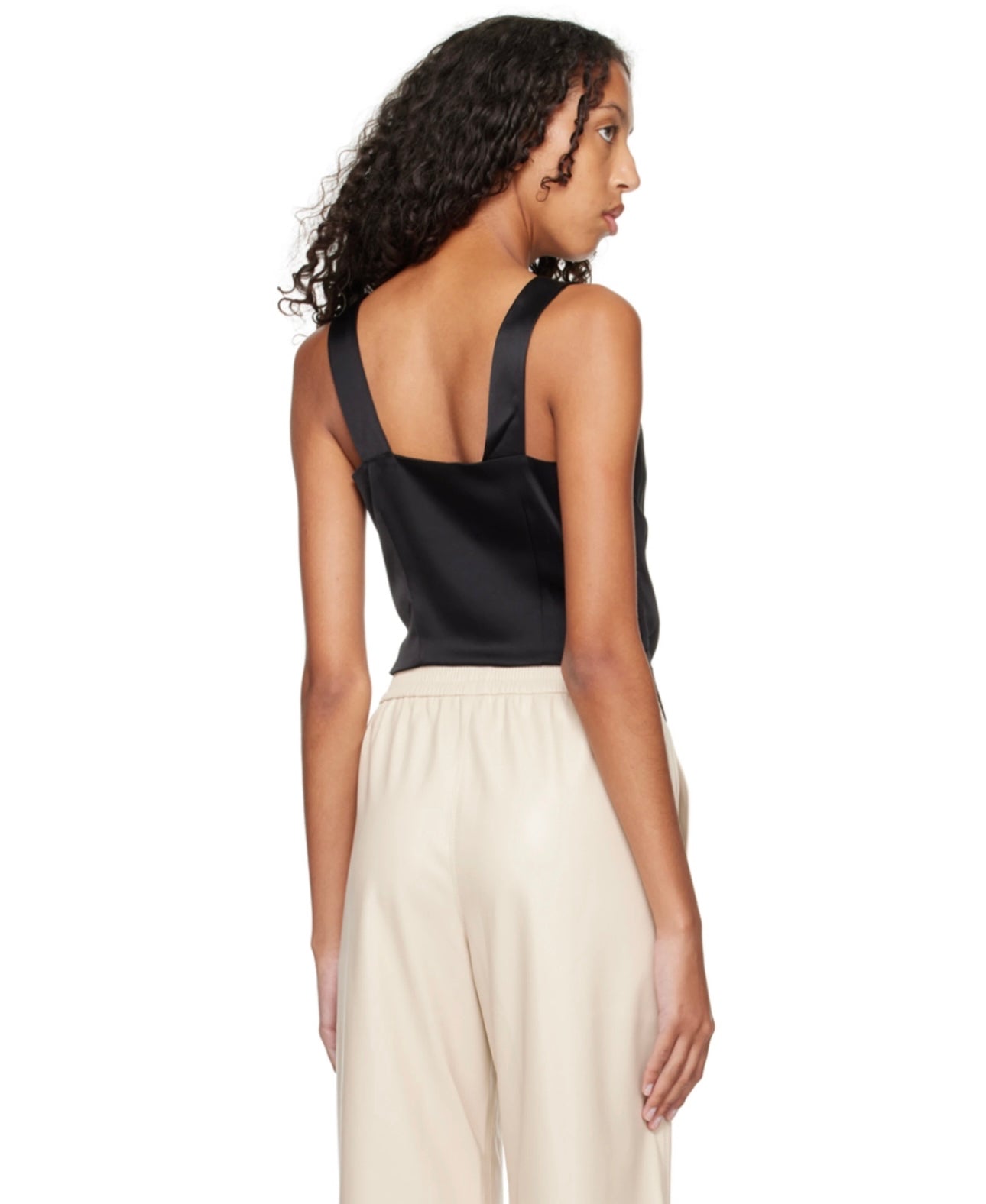 NANUSHKA
Black Petra Tank Top