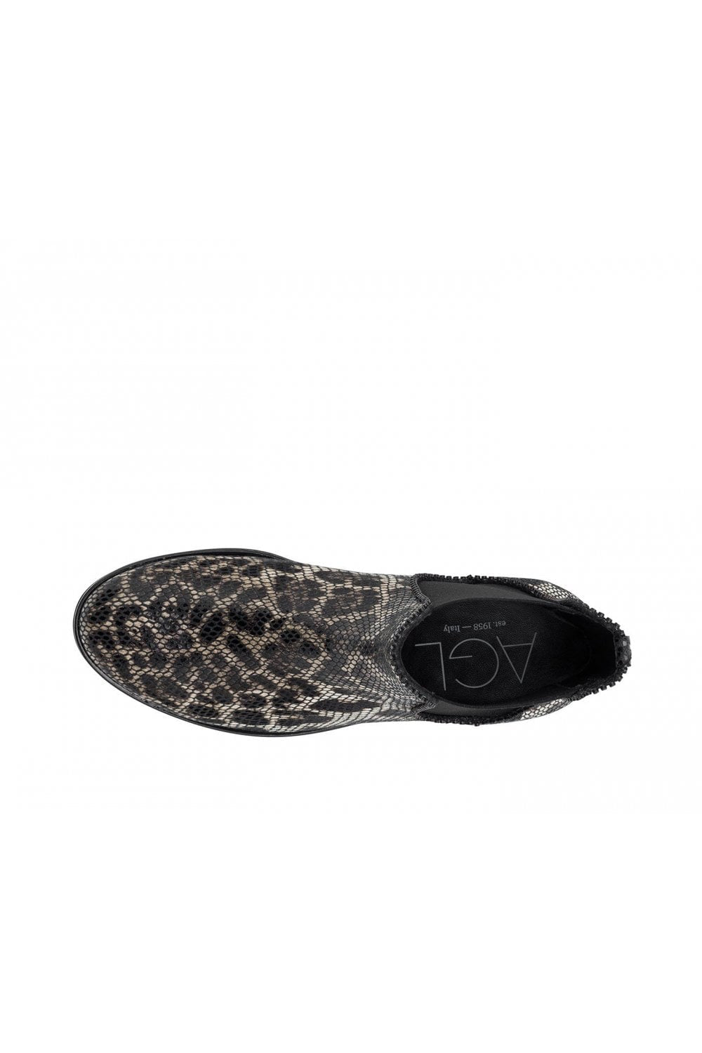 AGL leopard print boots