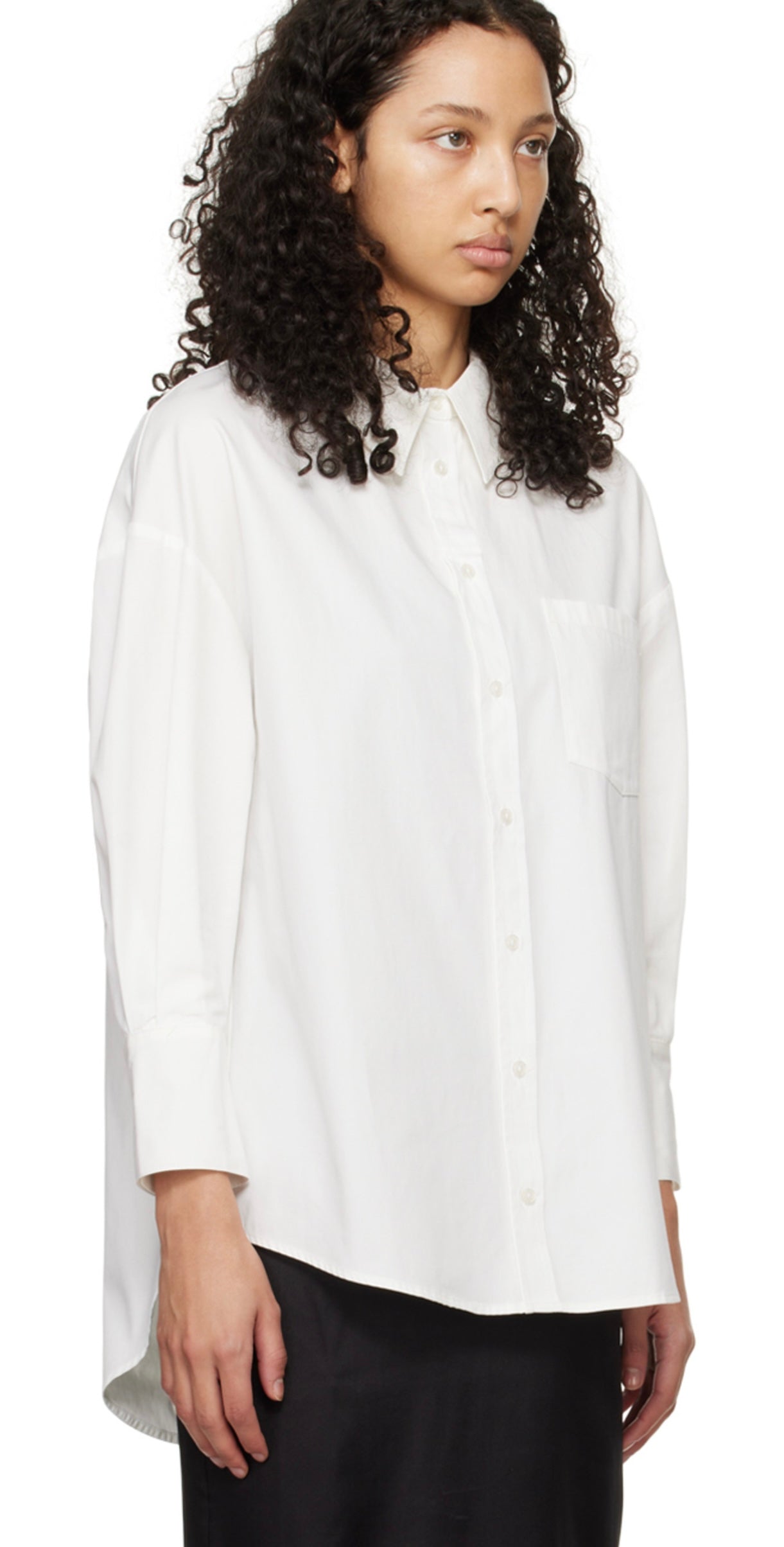 ANINE BING
Mika long-sleeve shirt