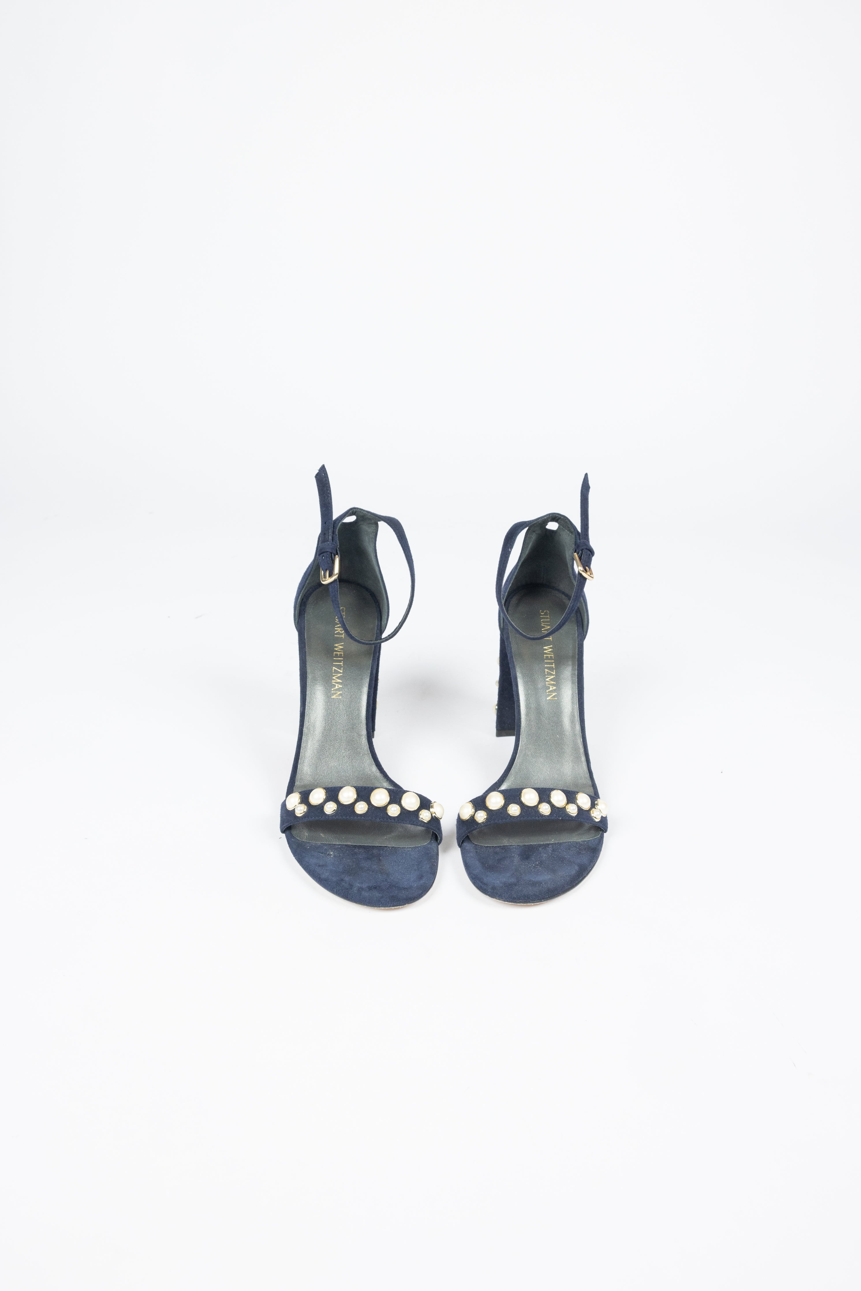 Stuart Weitzman Velvet Heels