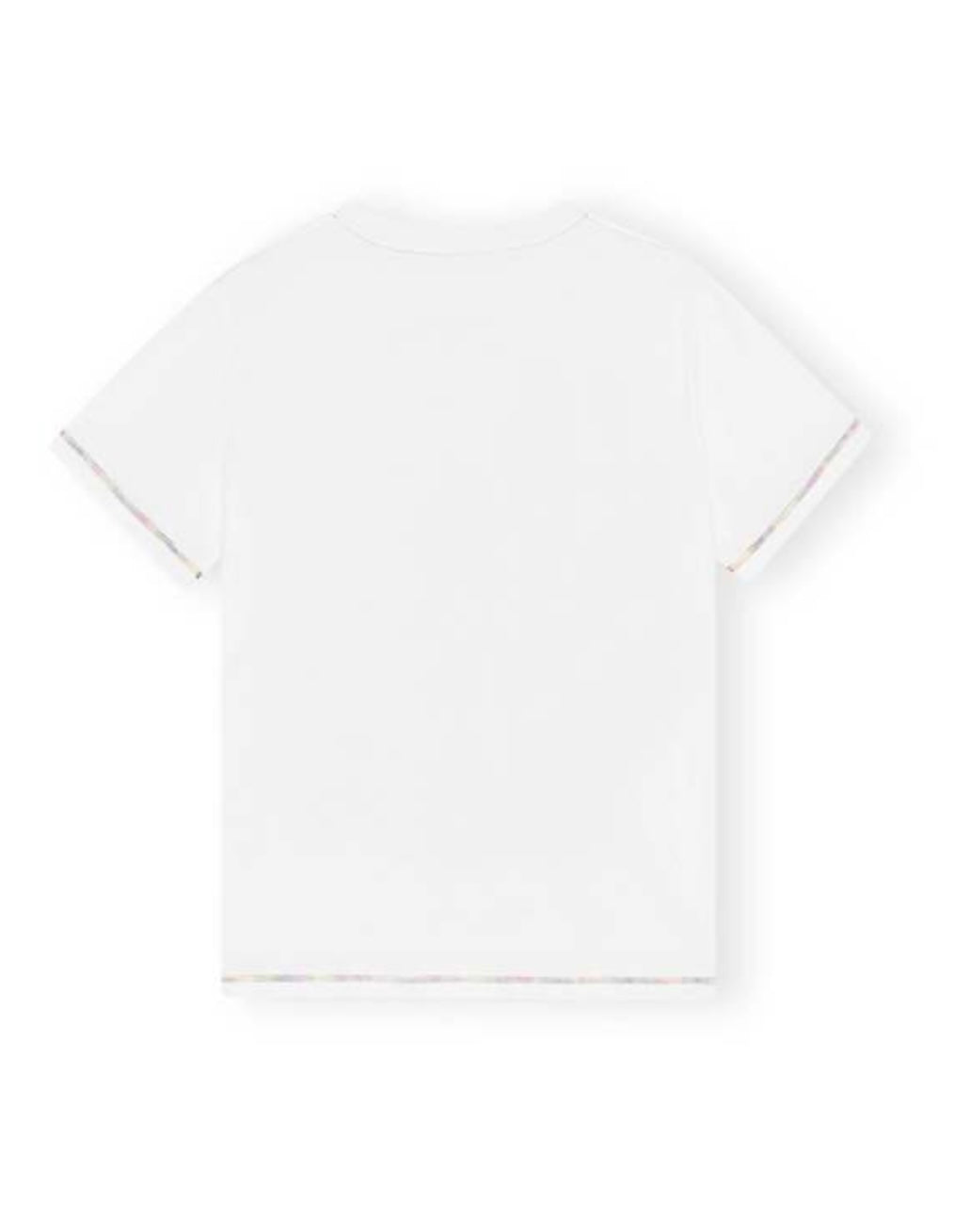 GANNI - WORLD WHITE T-SHIRT