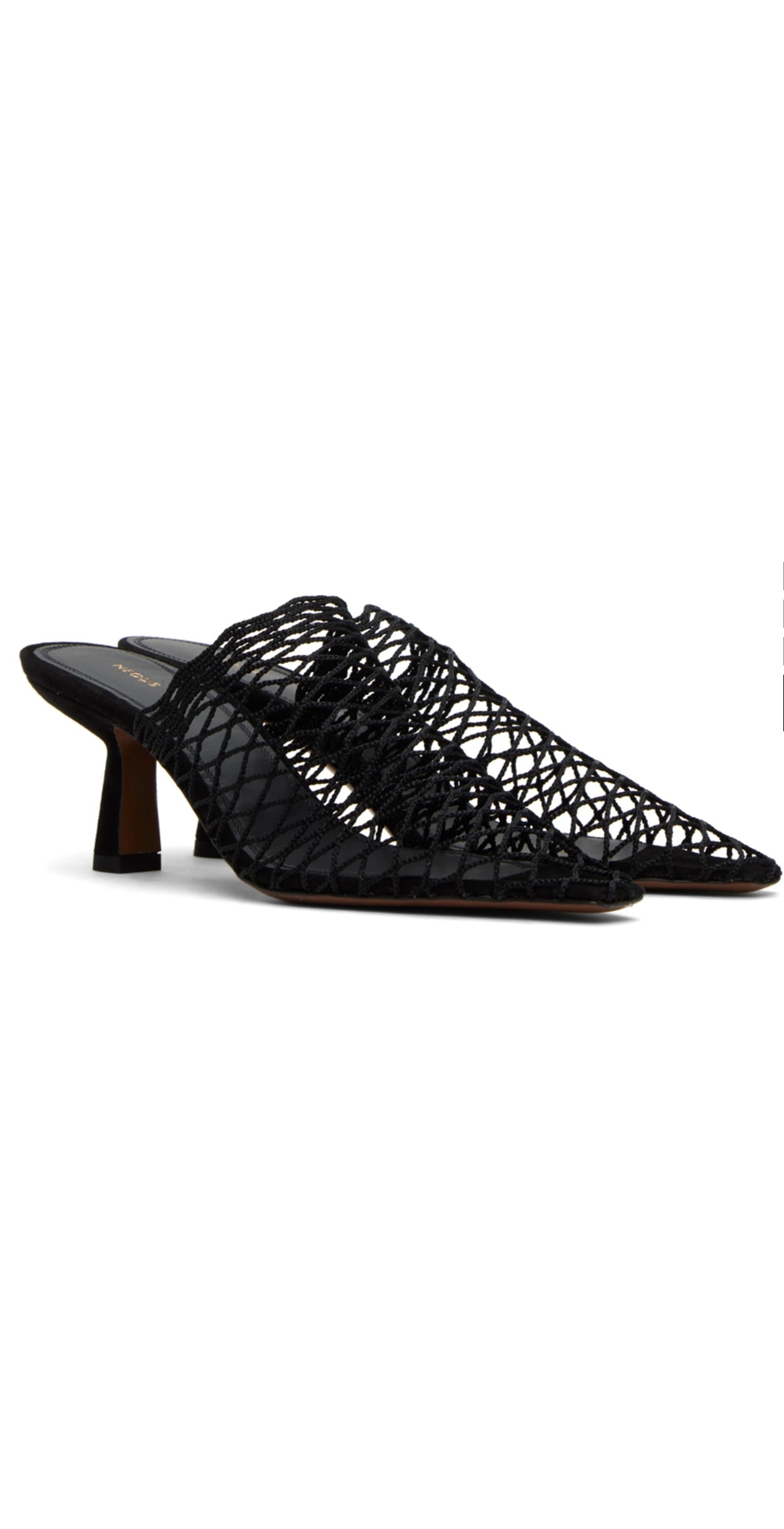 NEOUS - Black Bophy Mules
