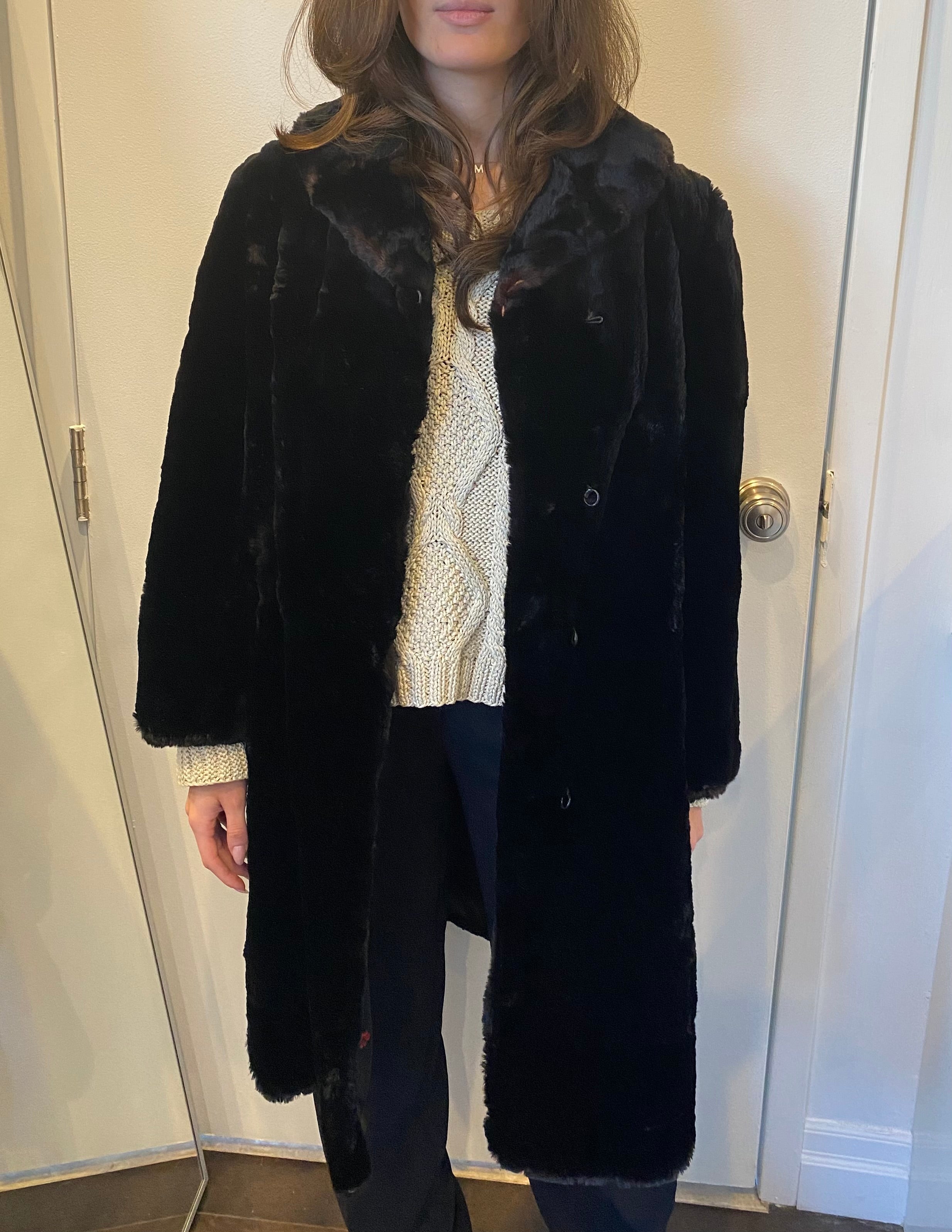 Vintage Mink Fur Coat