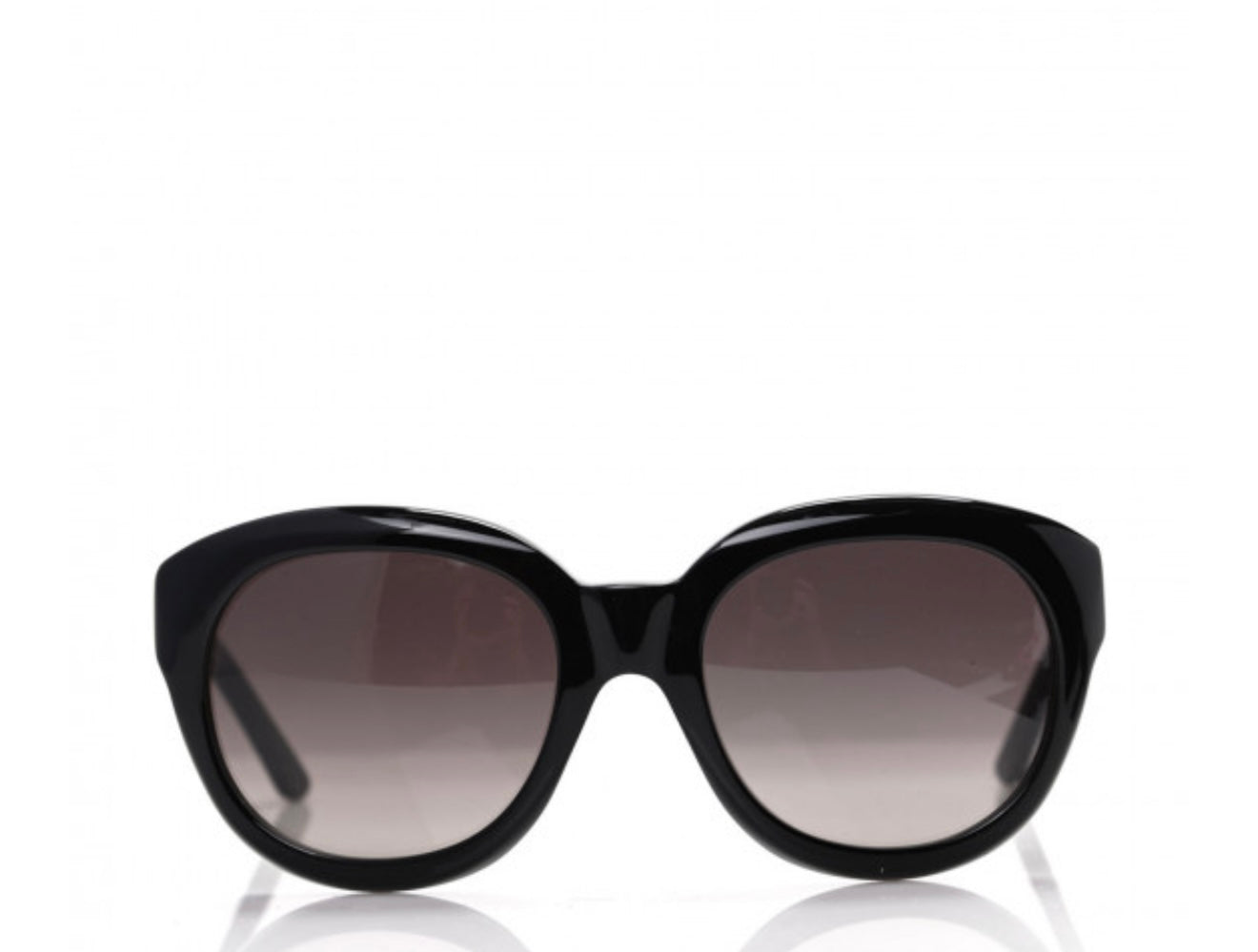 CELINE
Acetate Round Sunglasses CL400711 Black
