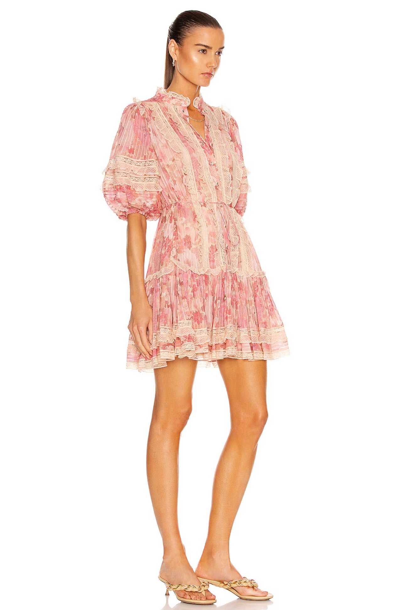 ZIMMERMANN
Concert Pintucked Mini Dress