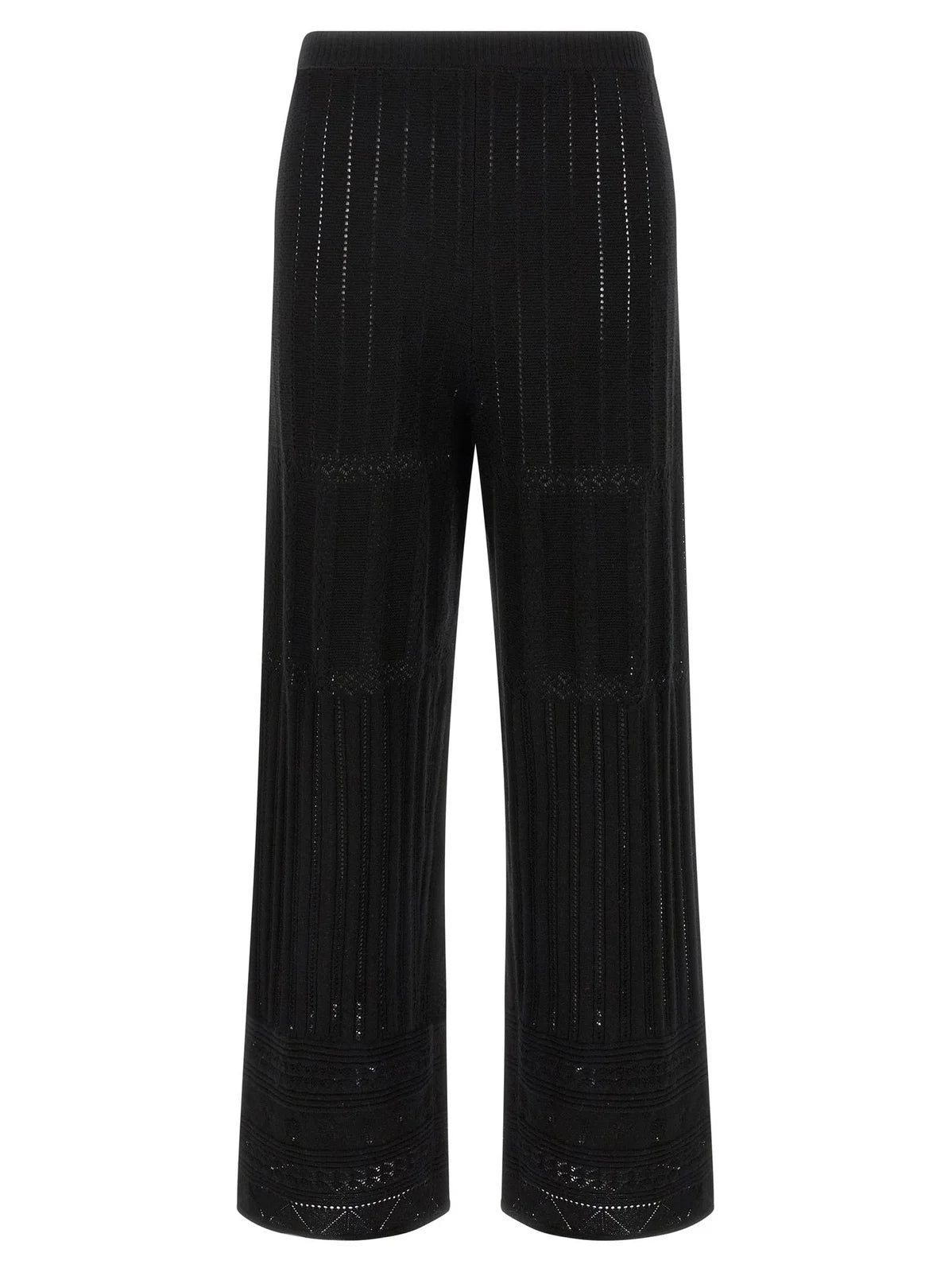 ERES black knit wool blend pants, beach cover up