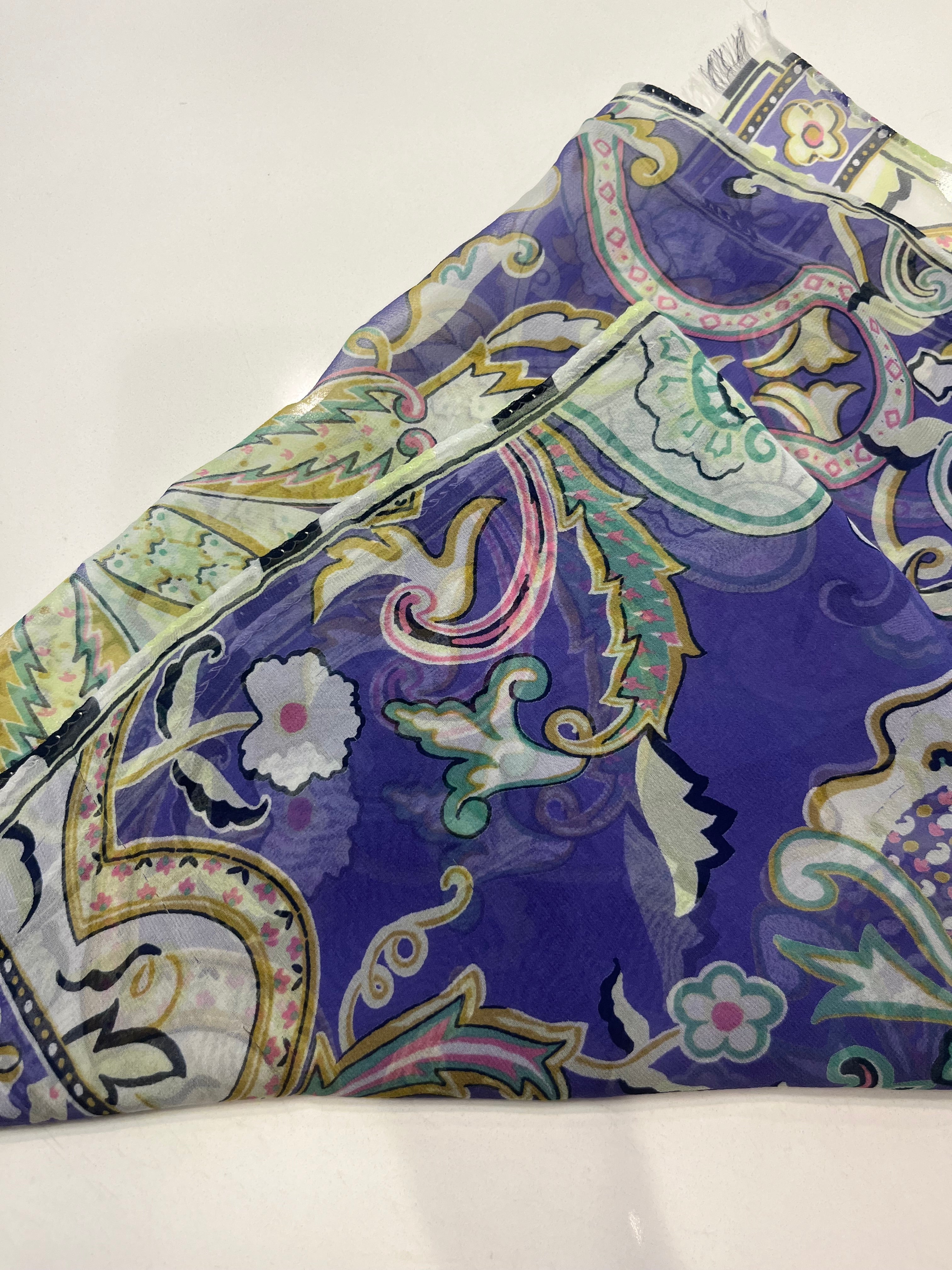 ETRO silk scarf