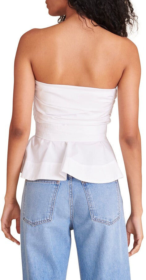 Veronica Beard Strapless Blouse